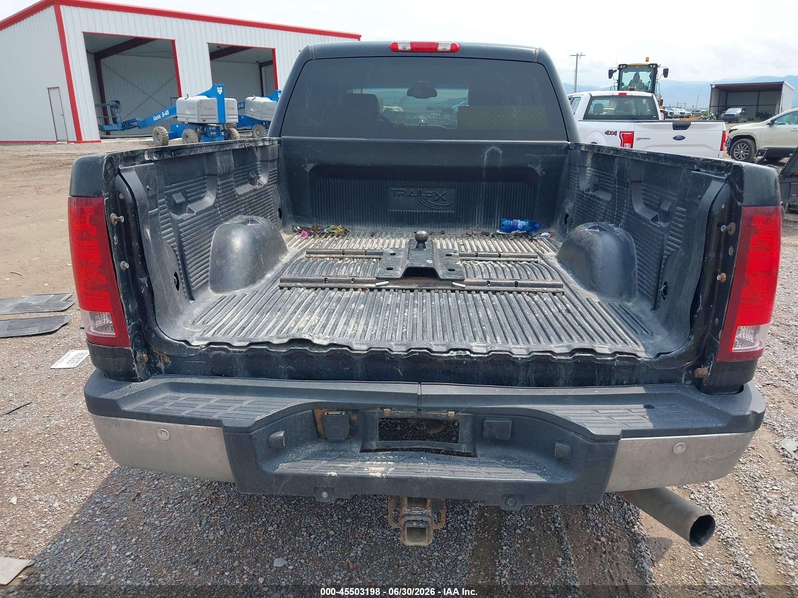 2008 Gmc Sierra 2500hd Sle2 Black vin: 1GTHK23698F107744