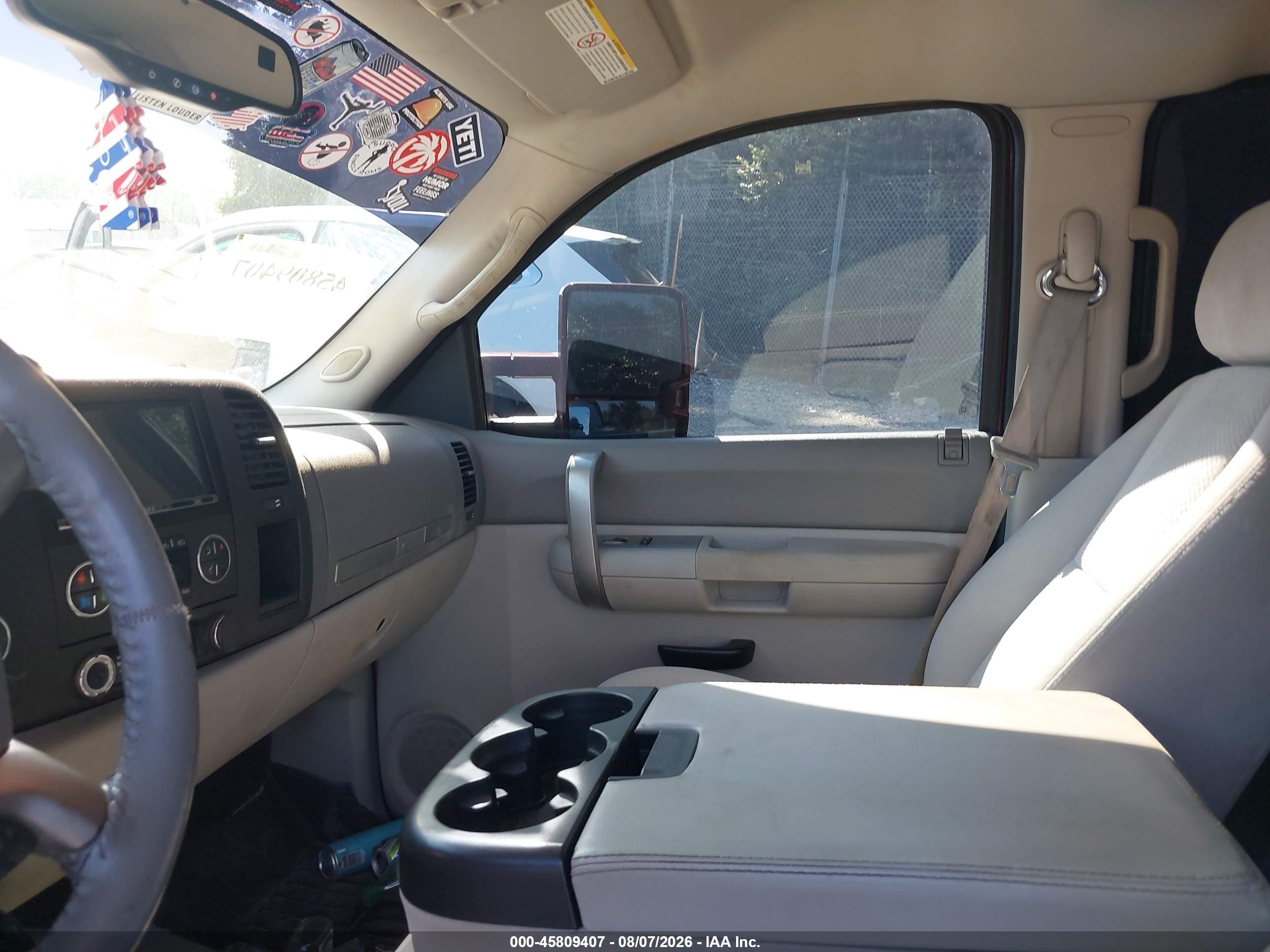 2008 Gmc Sierra 2500hd Sle1 Red vin: 1GTHK23698F212235