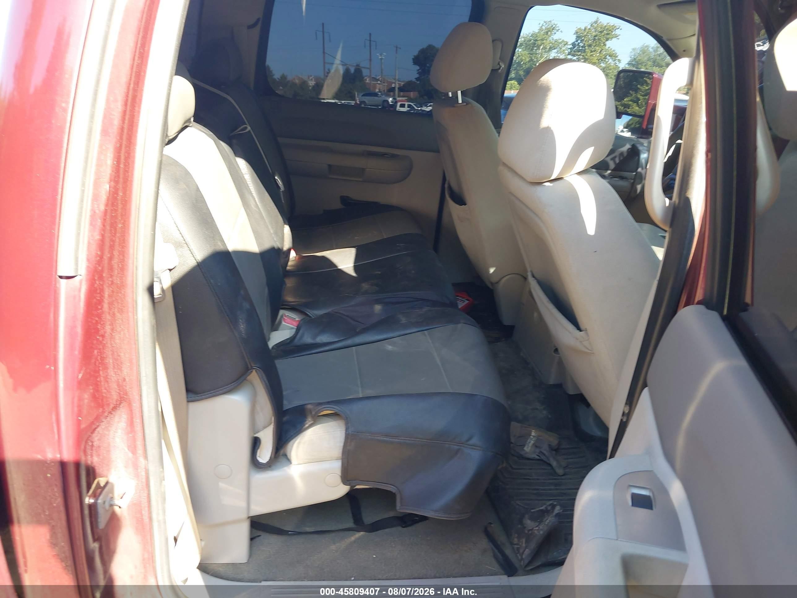 2008 Gmc Sierra 2500hd Sle1 Red vin: 1GTHK23698F212235