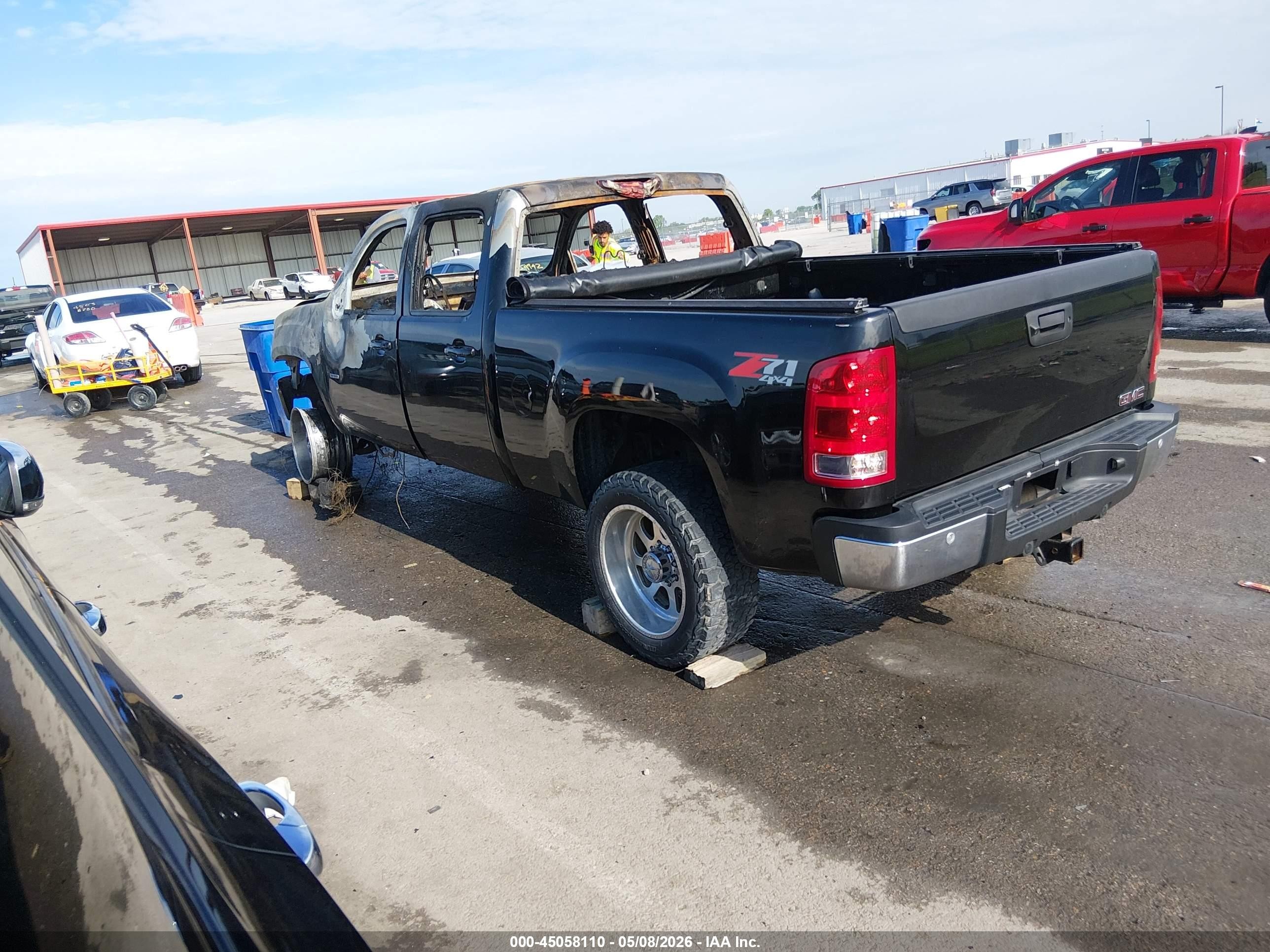 2008 Gmc Sierra 2500hd Slt Black vin: 1GTHK236X8F136752