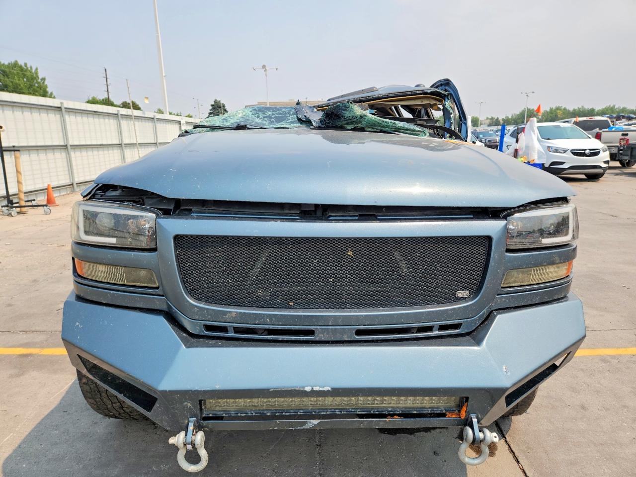 2006 Gmc Sierra K2500 Heavy Duty Blue vin: 1GTHK23D06F180142