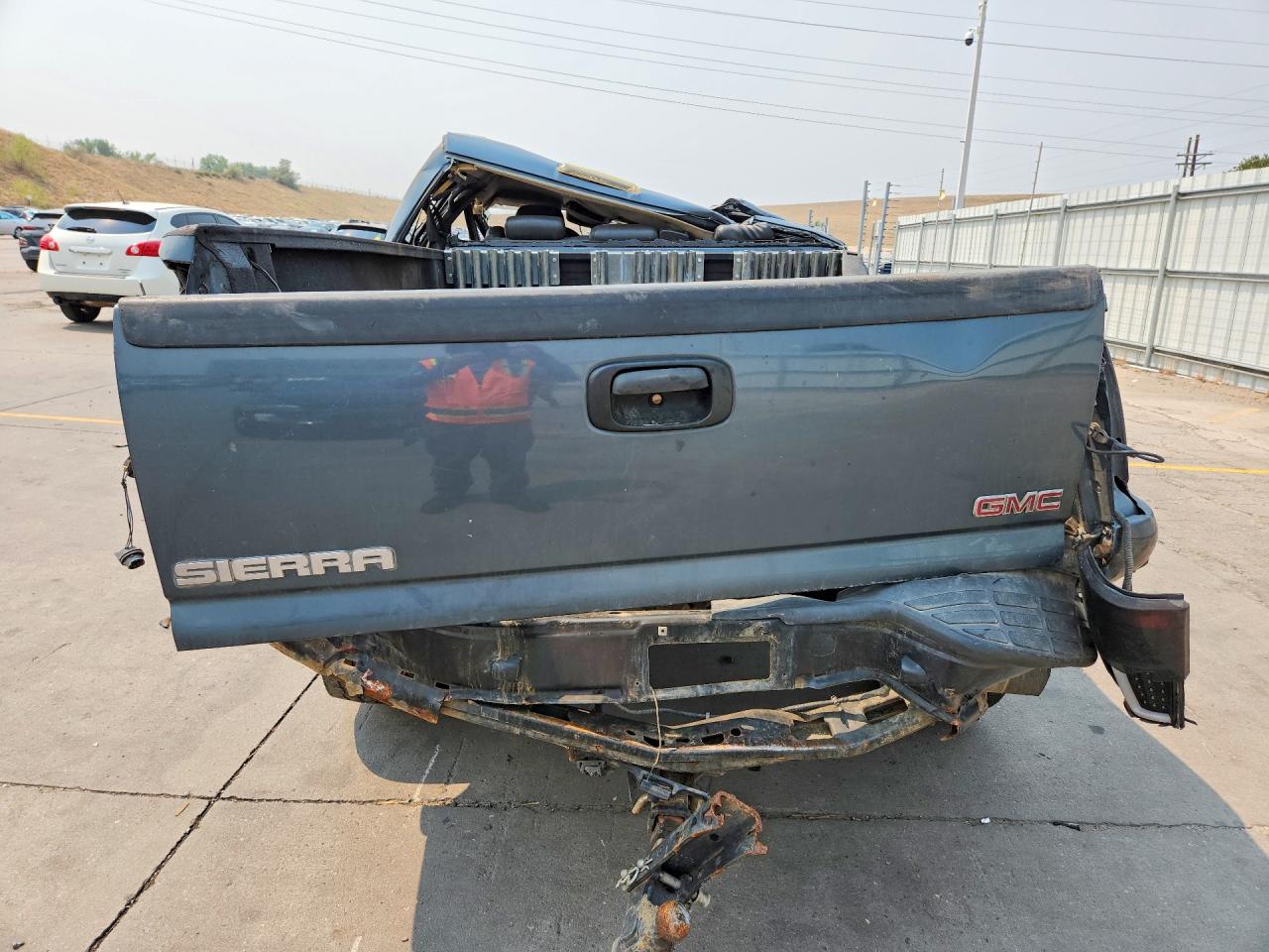 2006 Gmc Sierra K2500 Heavy Duty Blue vin: 1GTHK23D06F180142