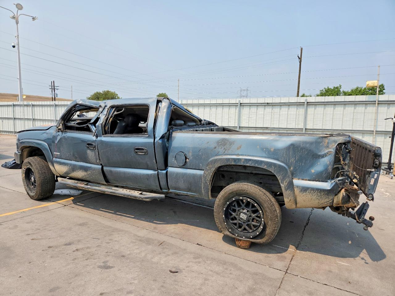 2006 Gmc Sierra K2500 Heavy Duty Blue vin: 1GTHK23D06F180142