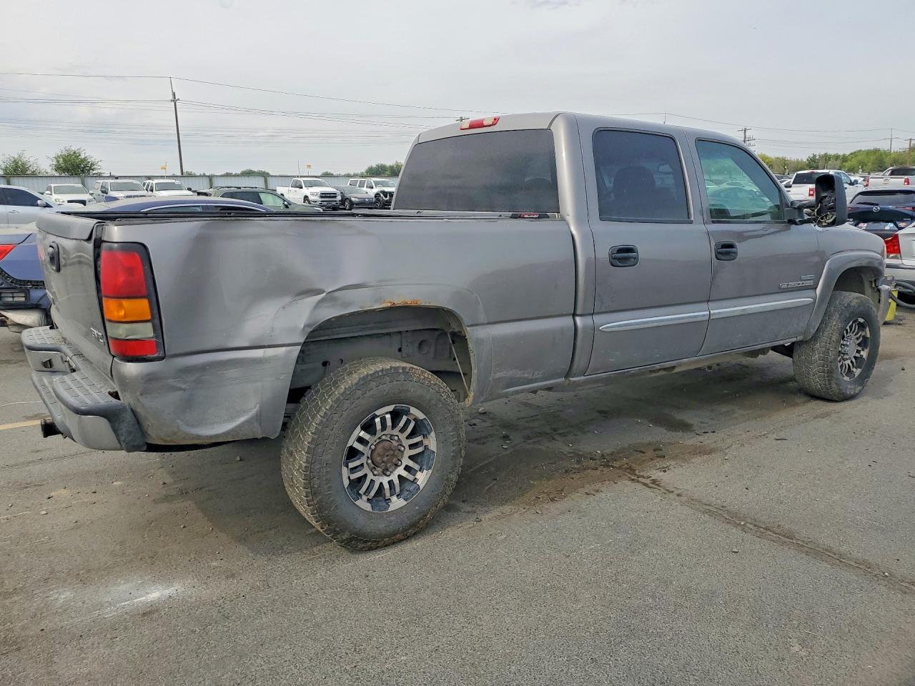 2006 Gmc Sierra K2500 Heavy Duty Gray vin: 1GTHK23D06F241456