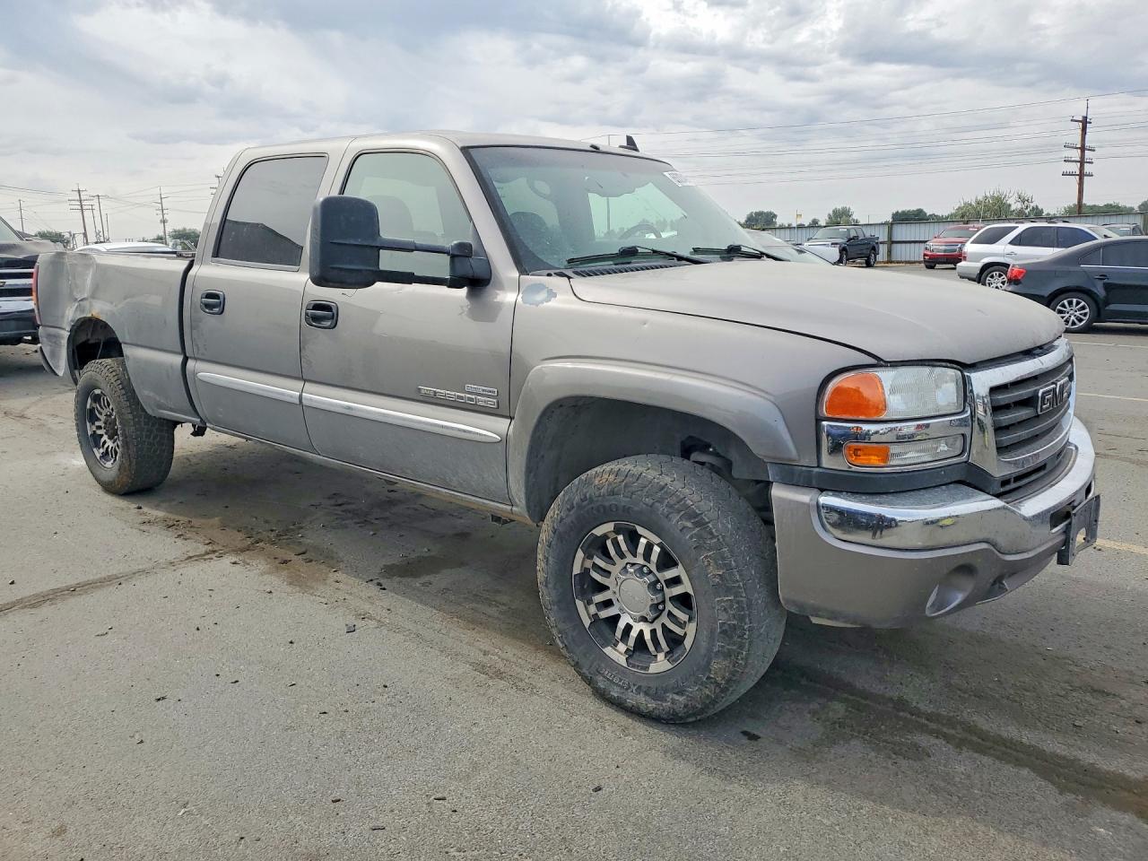 2006 Gmc Sierra K2500 Heavy Duty Gray vin: 1GTHK23D06F241456