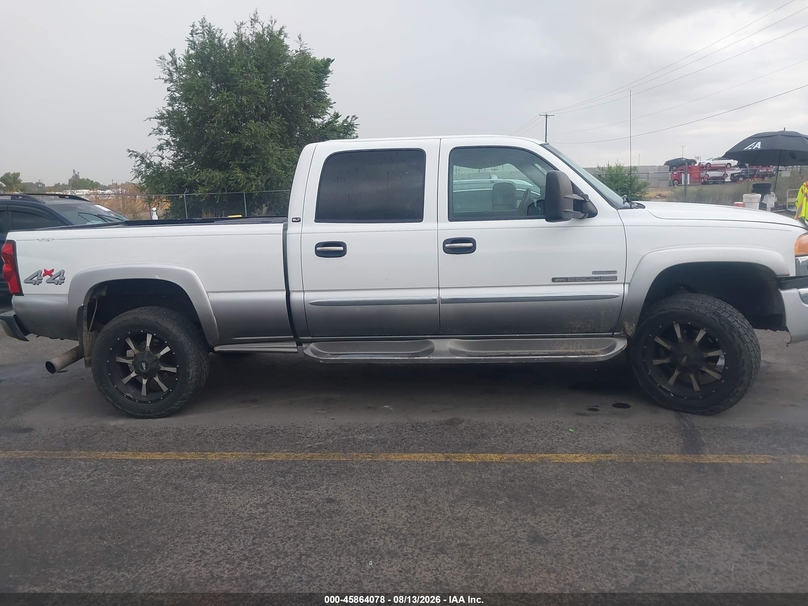 2007 Gmc Sierra 2500hd Classic Slt White vin: 1GTHK23D07F146753