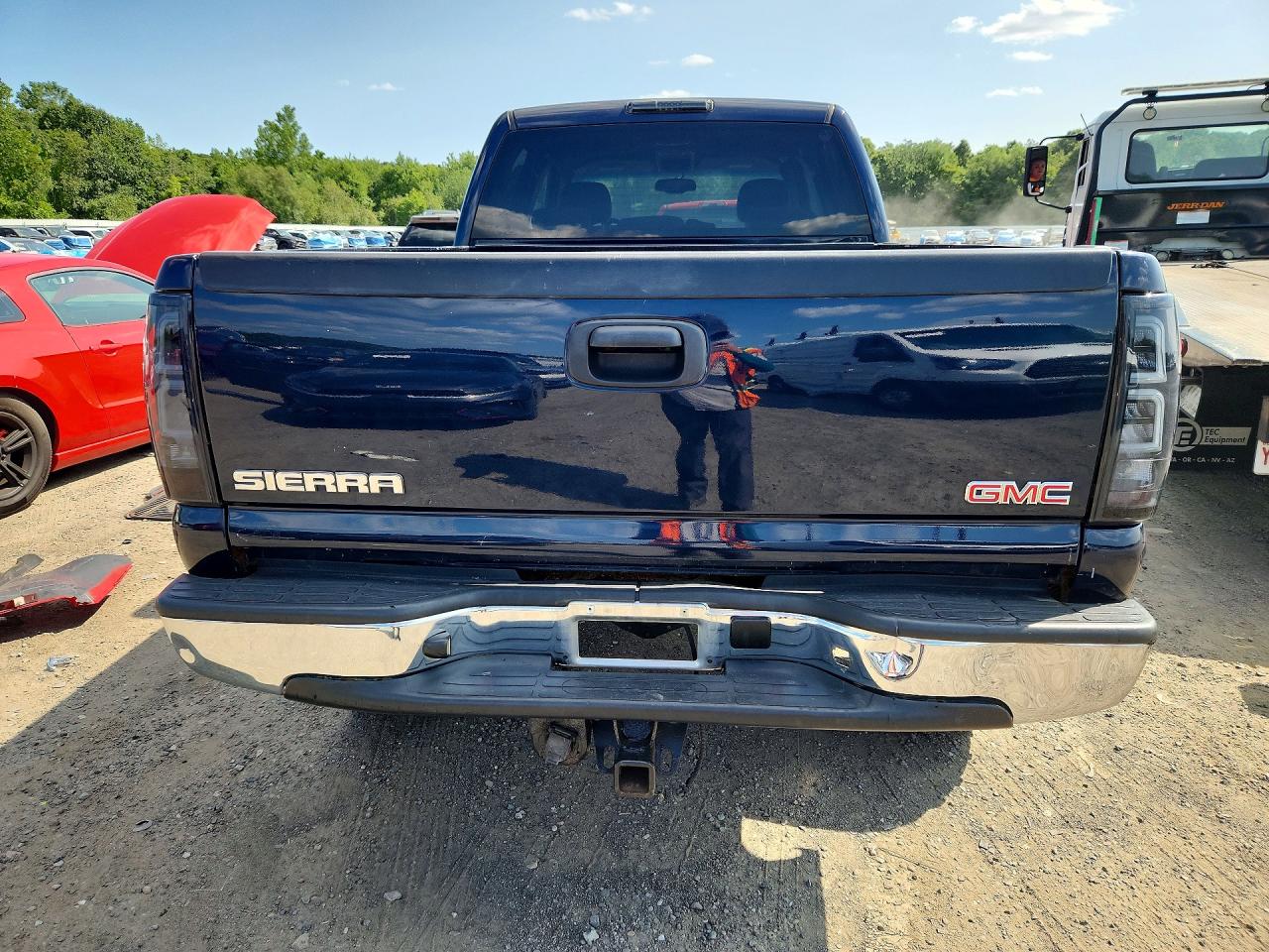 2006 Gmc Sierra K2500 Heavy Duty Blue vin: 1GTHK23D16F140717