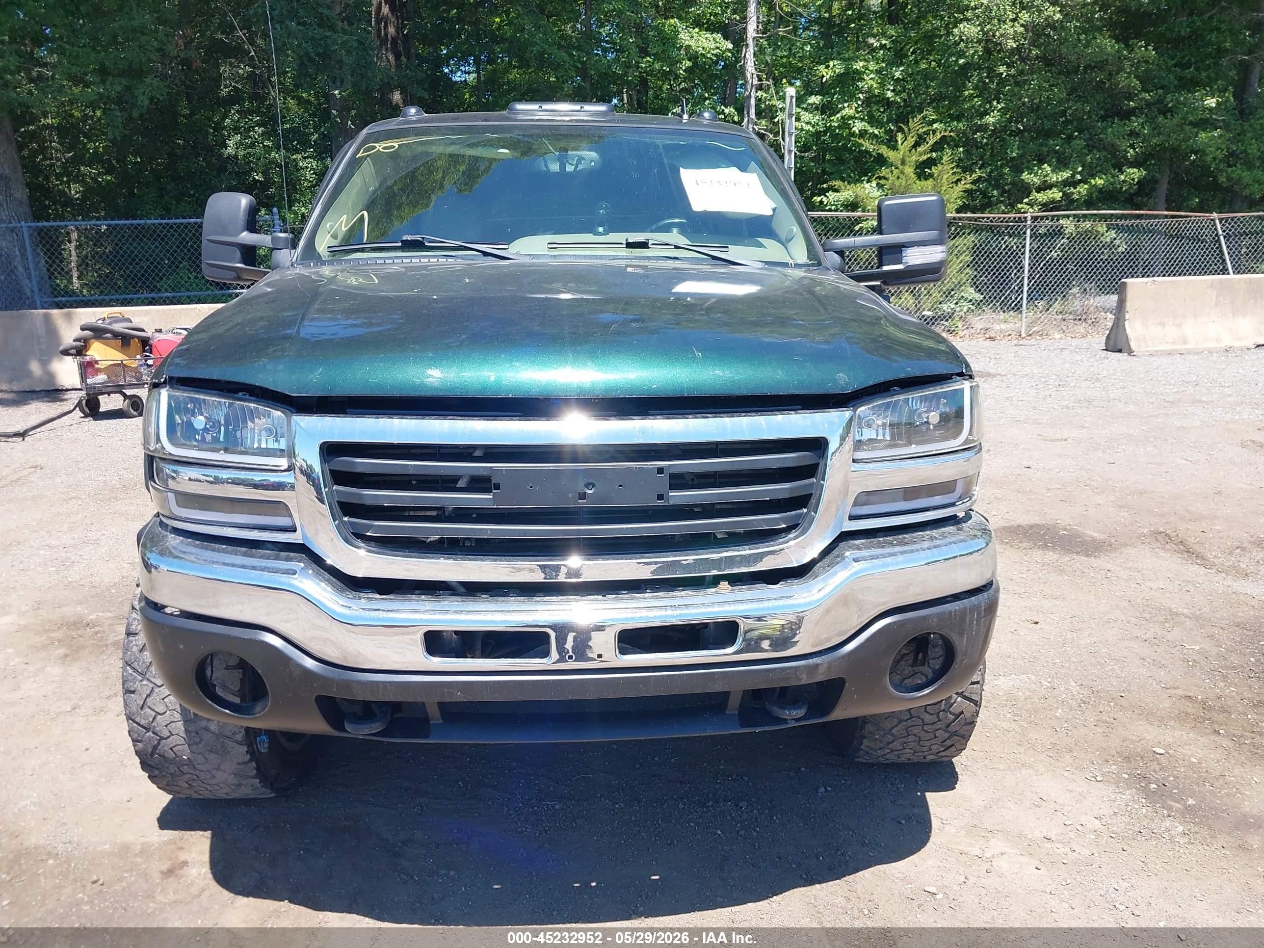 2006 Gmc Sierra 2500hd Slt Black vin: 1GTHK23D16F201113