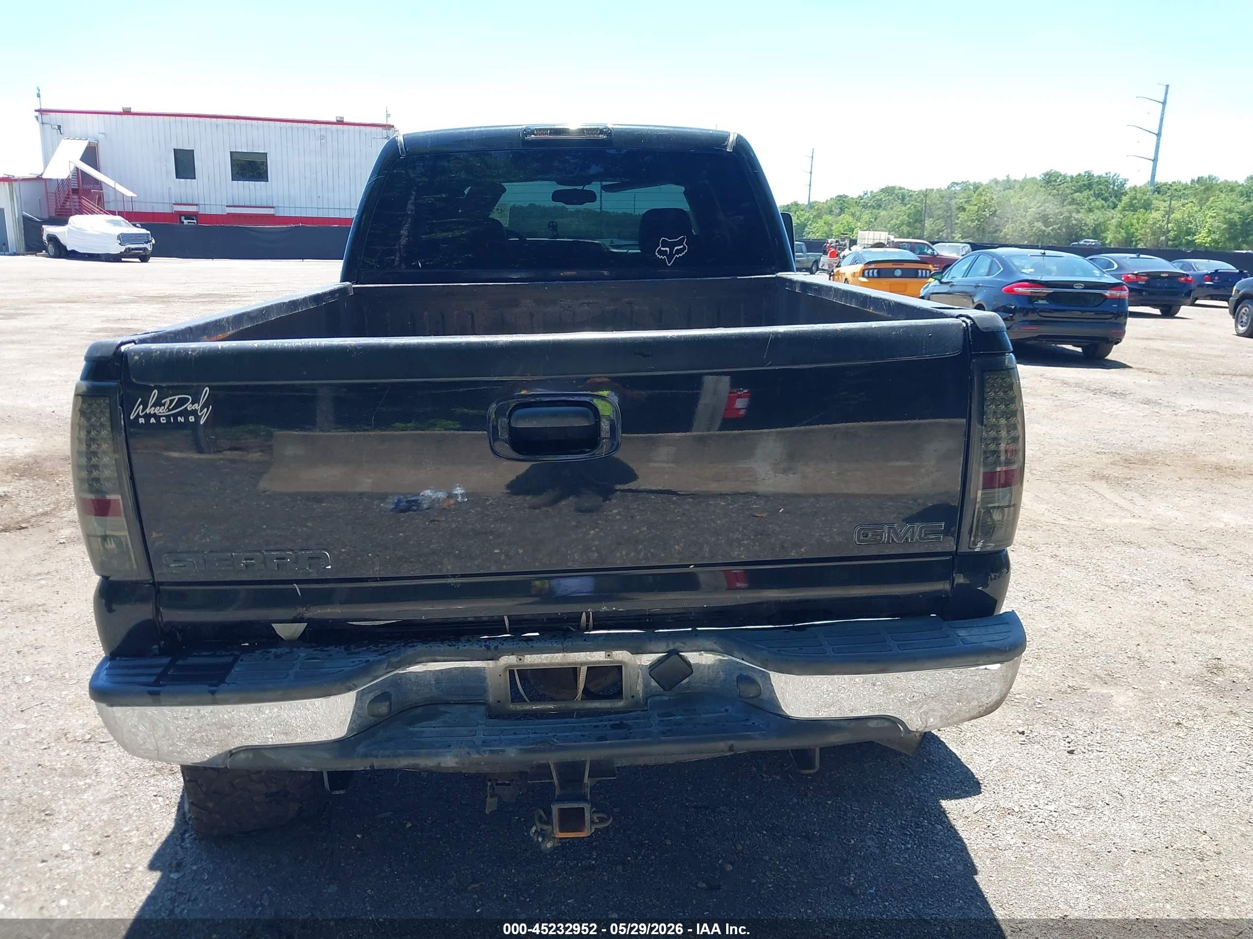 2006 Gmc Sierra 2500hd Slt Black vin: 1GTHK23D16F201113