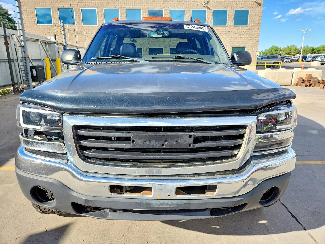 2006 Gmc Sierra K2500 Heavy Duty Gray vin: 1GTHK23D16F227016