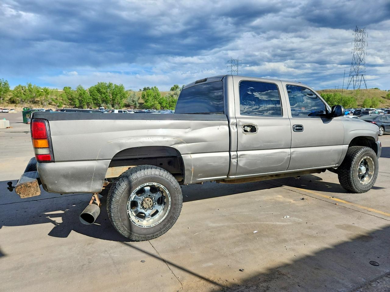 2006 Gmc Sierra K2500 Heavy Duty Gray vin: 1GTHK23D16F227016