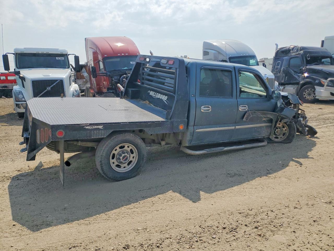 2007 Gmc Sierra K2500 Heavy Duty Gray vin: 1GTHK23D17F184816