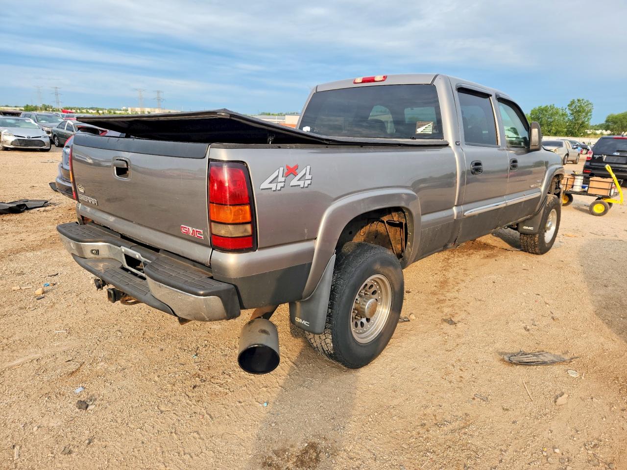 2007 Gmc Sierra K2500 Heavy Duty Tan vin: 1GTHK23D27F115259