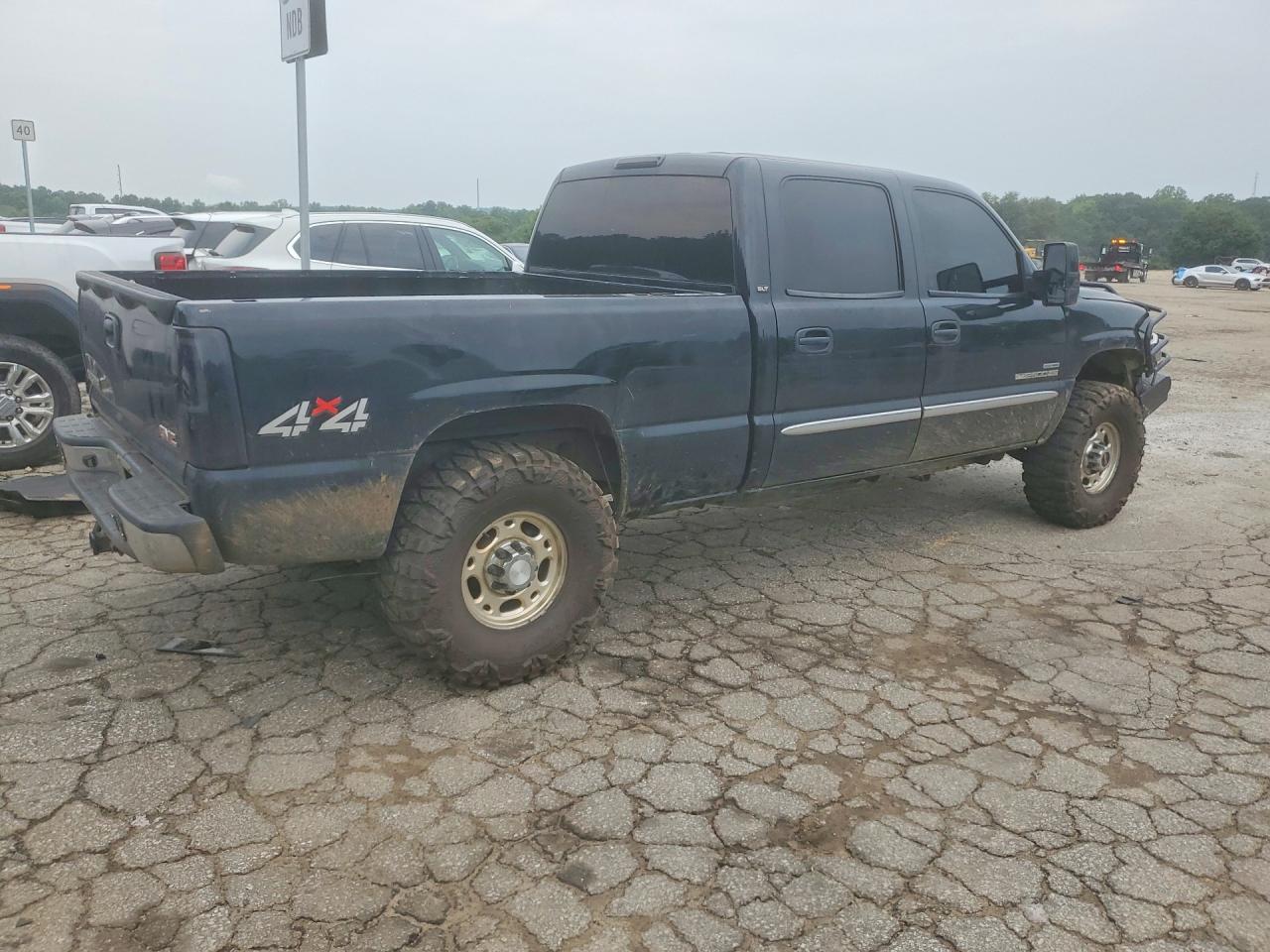 2007 Gmc Sierra K2500 Heavy Duty Black vin: 1GTHK23D27F119134