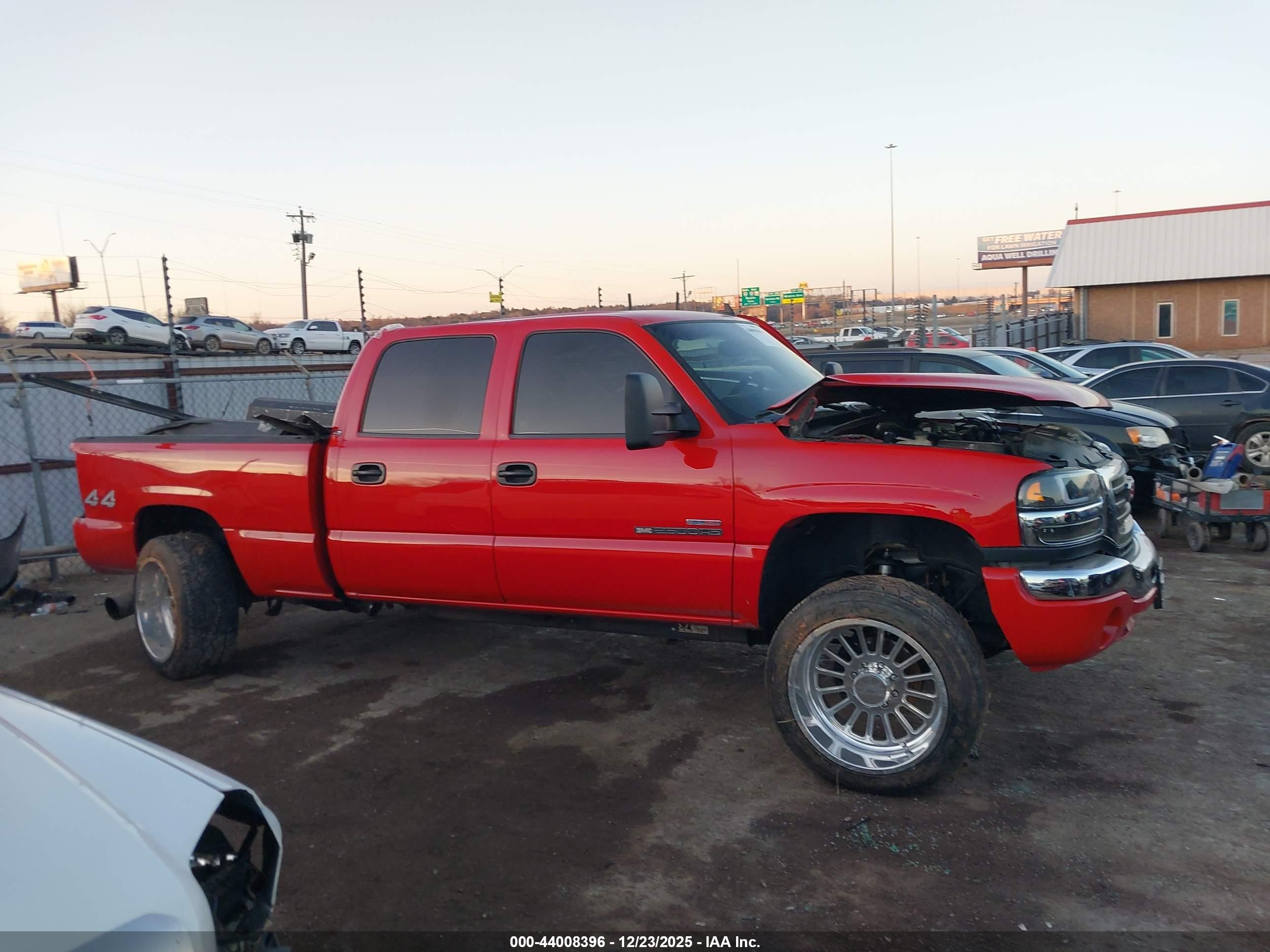 2007 Gmc Sierra 2500hd Classic Slt Red vin: 1GTHK23D27F185585