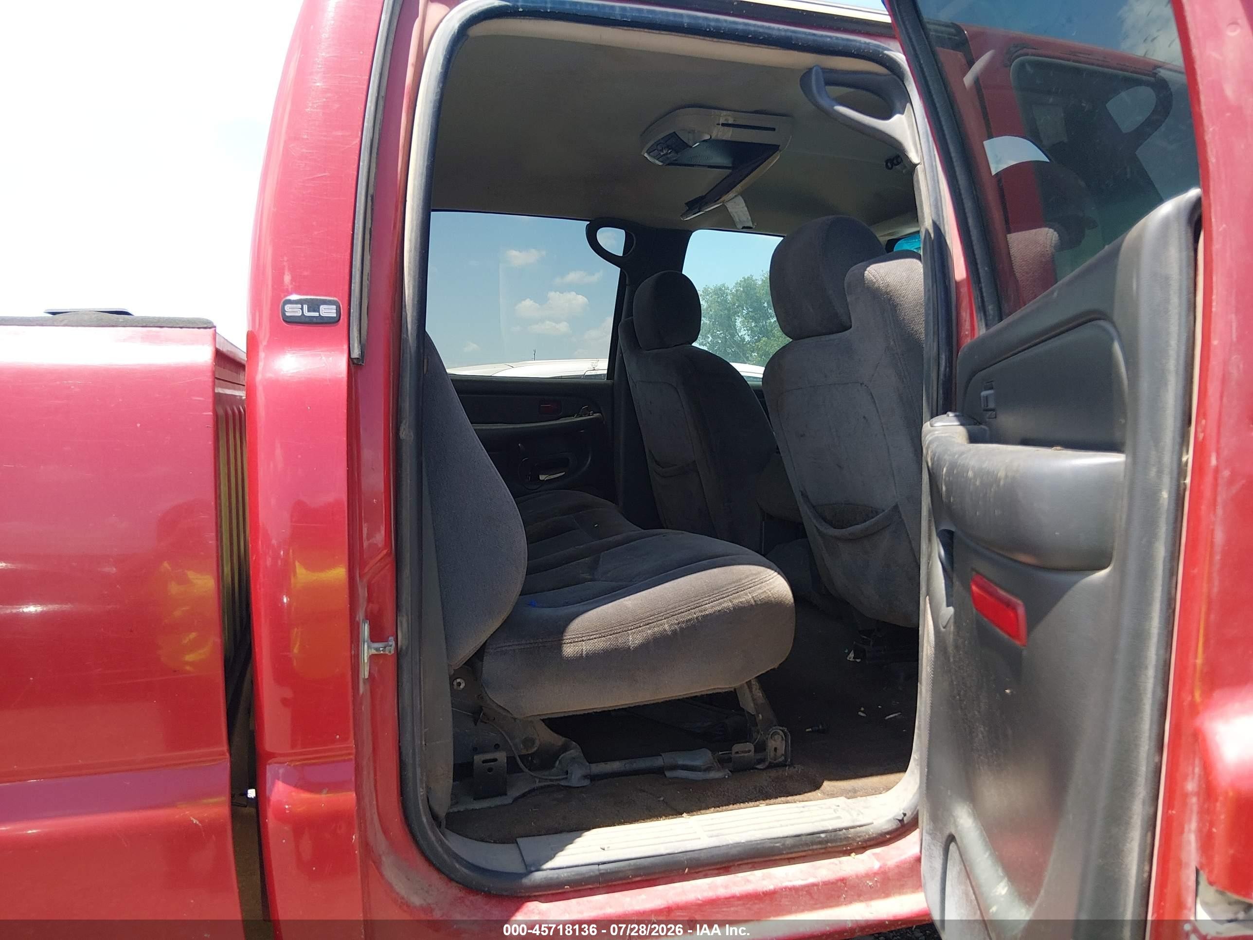2007 Gmc Sierra 2500hd Classic Sle1 Red vin: 1GTHK23D37F162087
