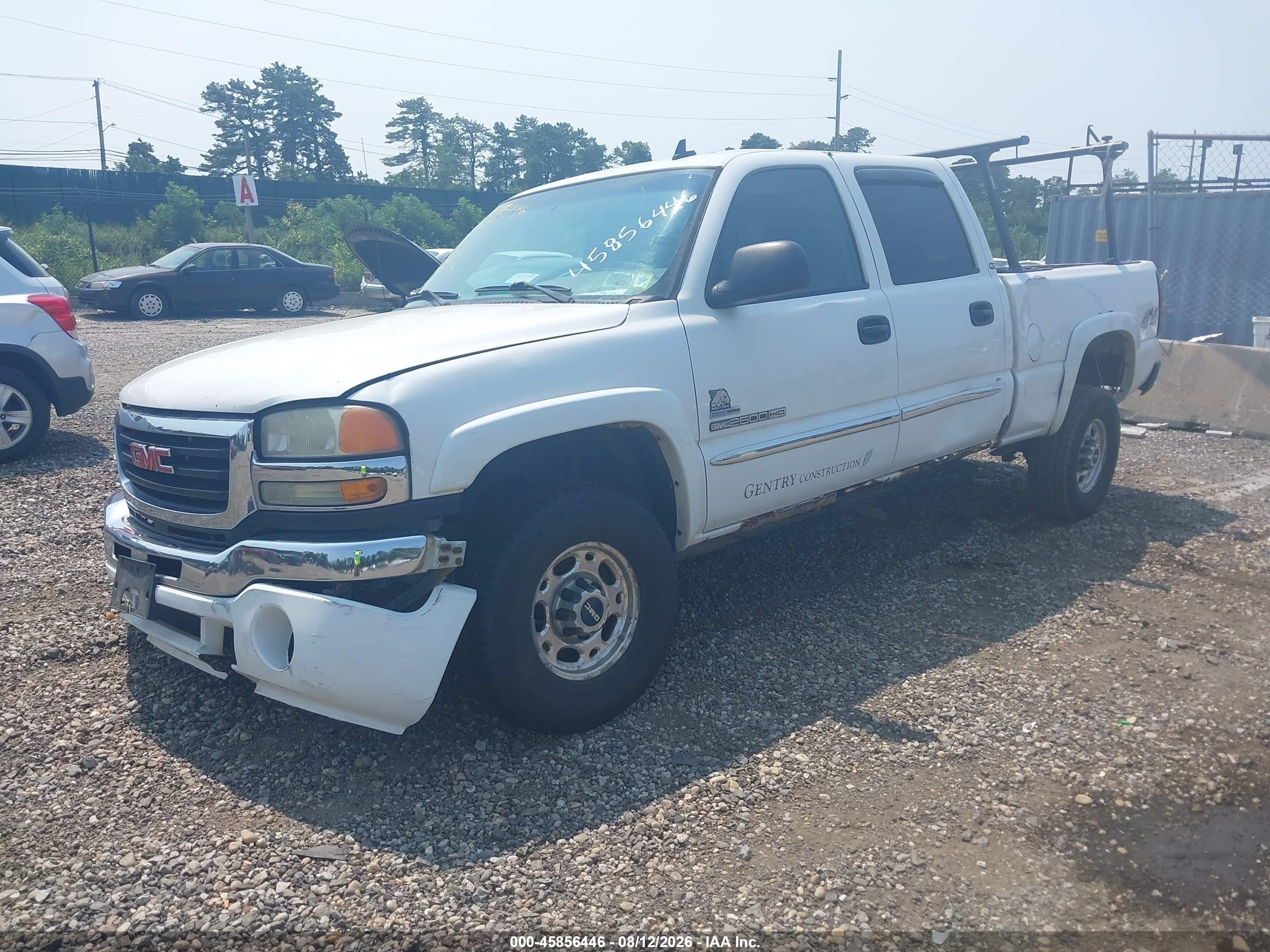 2007 Gmc Sierra 2500hd Classic Slt White vin: 1GTHK23D47F142043