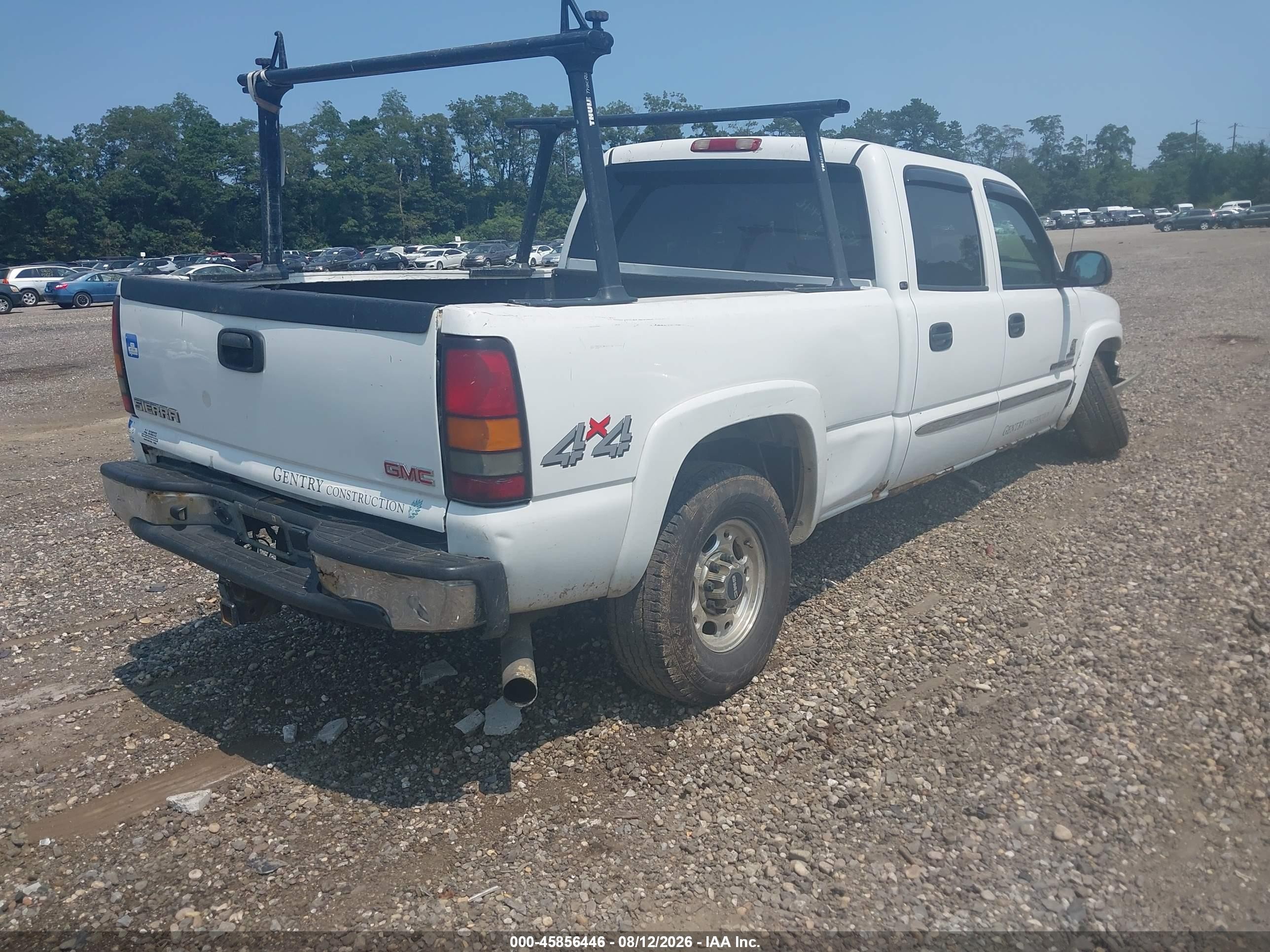 2007 Gmc Sierra 2500hd Classic Slt White vin: 1GTHK23D47F142043