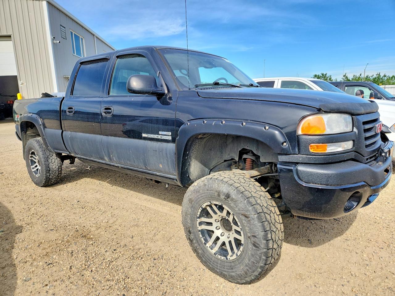 2006 Gmc Sierra K2500 Heavy Duty Black vin: 1GTHK23D66F219557