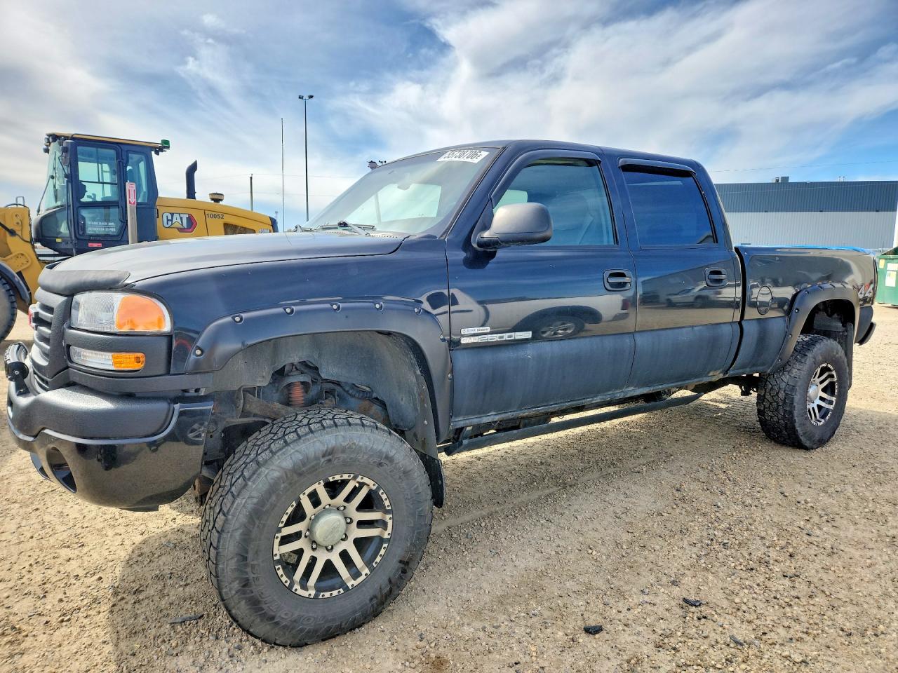 2006 Gmc Sierra K2500 Heavy Duty Black vin: 1GTHK23D66F219557