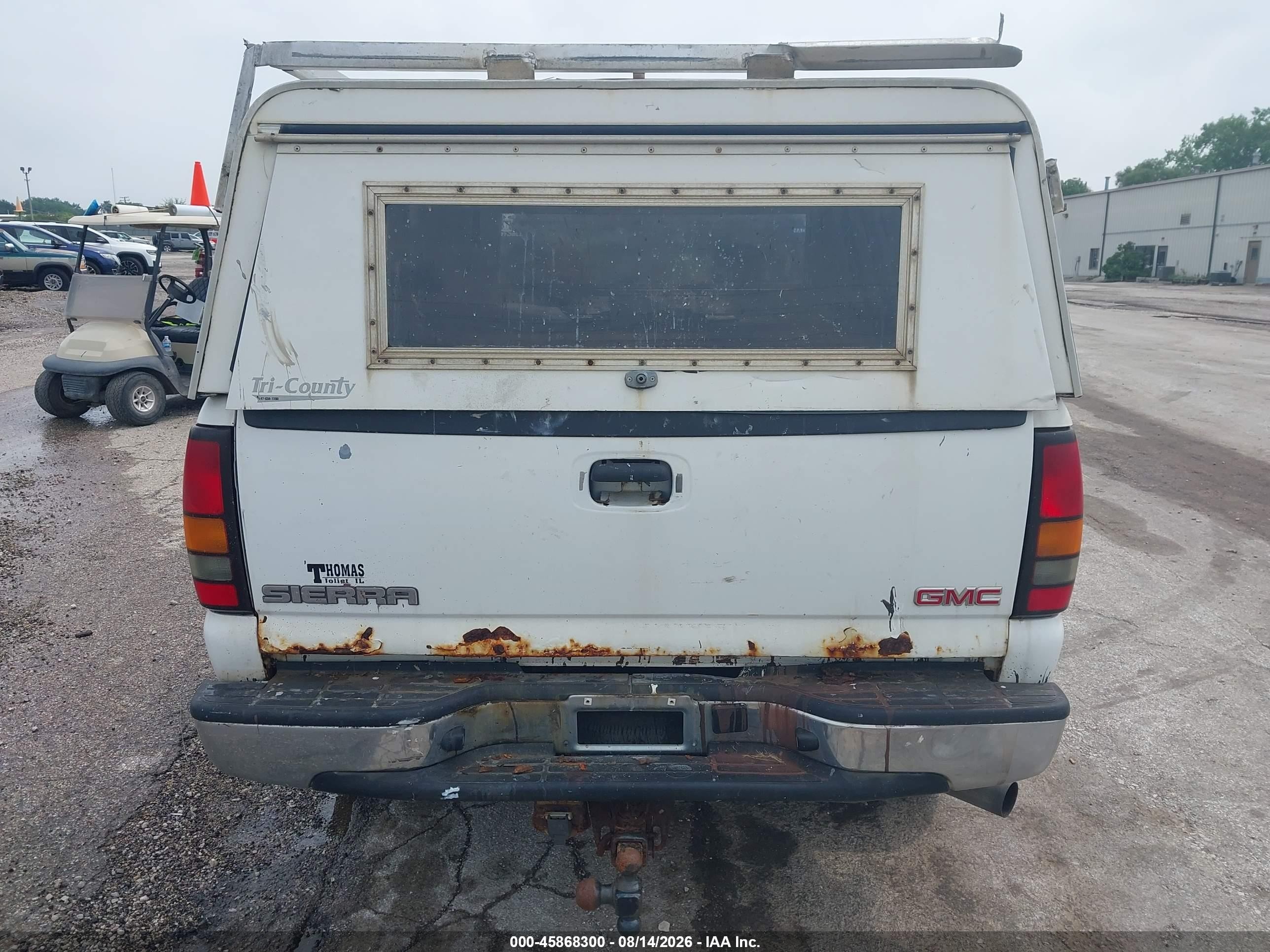 2006 Gmc Sierra 2500hd Sle1 White vin: 1GTHK23D66F228825