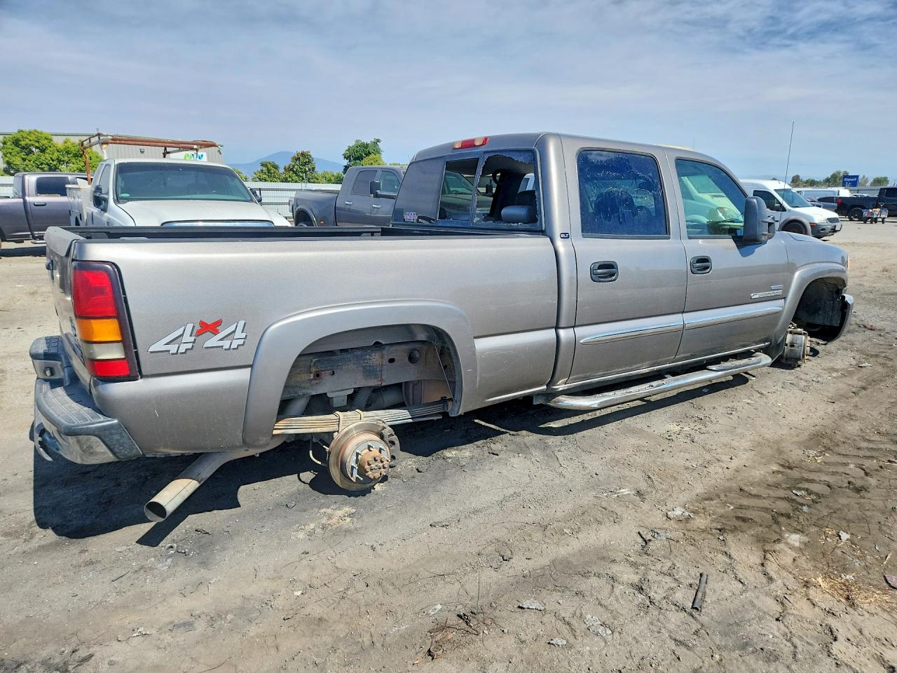 2006 Gmc Sierra K2500 Heavy Duty Серый vin: 1GTHK23D76F169946