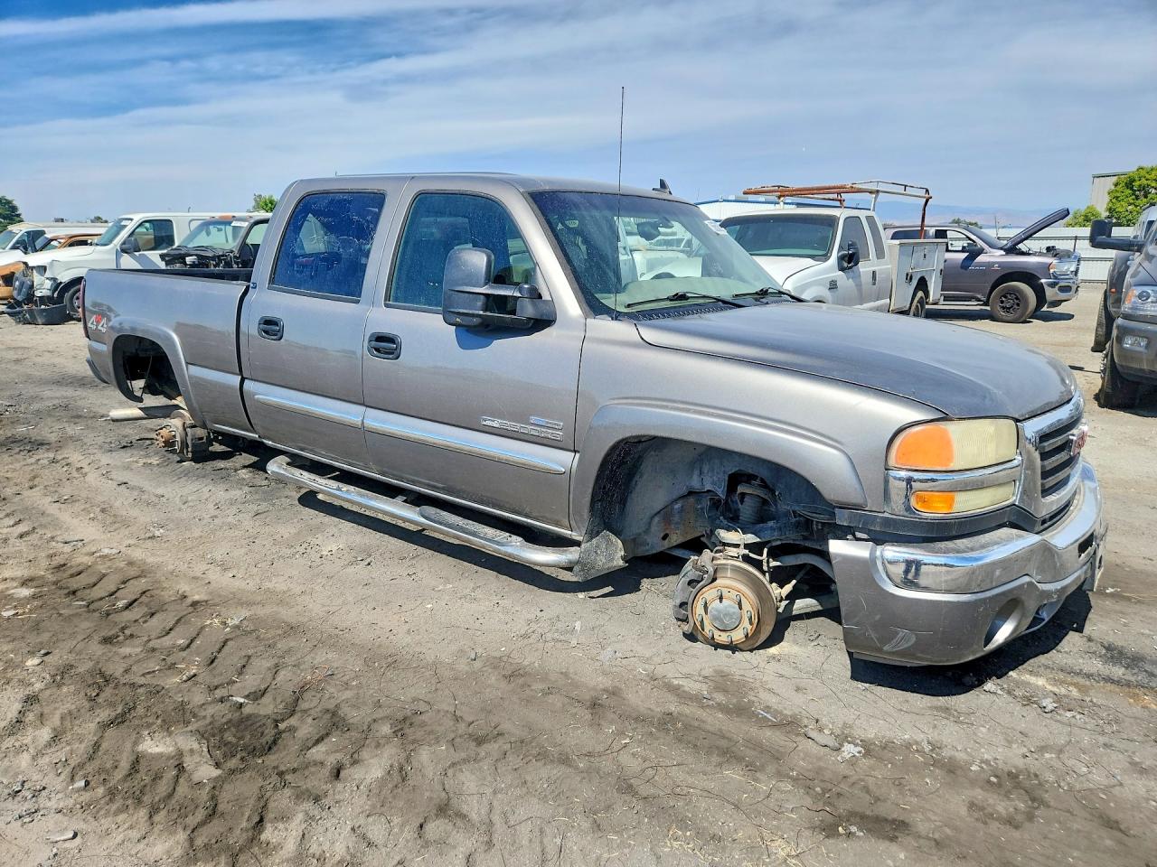 2006 Gmc Sierra K2500 Heavy Duty Серый vin: 1GTHK23D76F169946