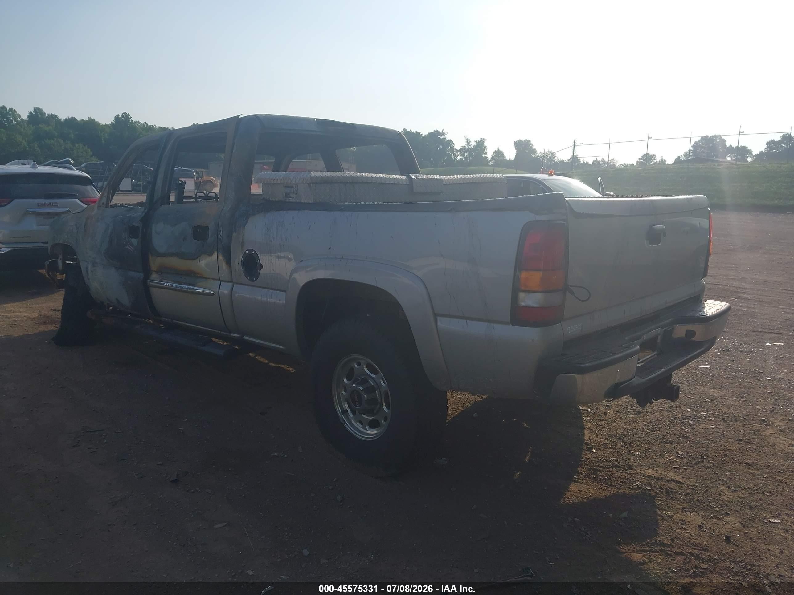 2006 Gmc Sierra 2500hd Slt Tan vin: 1GTHK23D76F177593