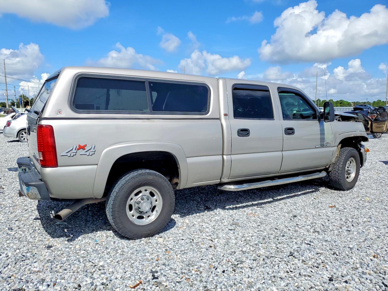 2007 Gmc Sierra K2500 Heavy Duty Beige vin: 1GTHK23D77F124006