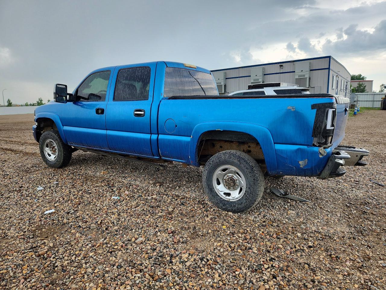 2007 Gmc Sierra K2500 Heavy Duty Blue vin: 1GTHK23D77F129691
