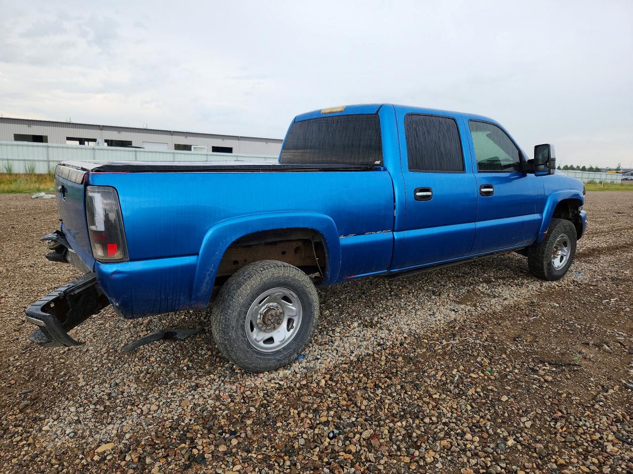 2007 Gmc Sierra K2500 Heavy Duty Blue vin: 1GTHK23D77F129691