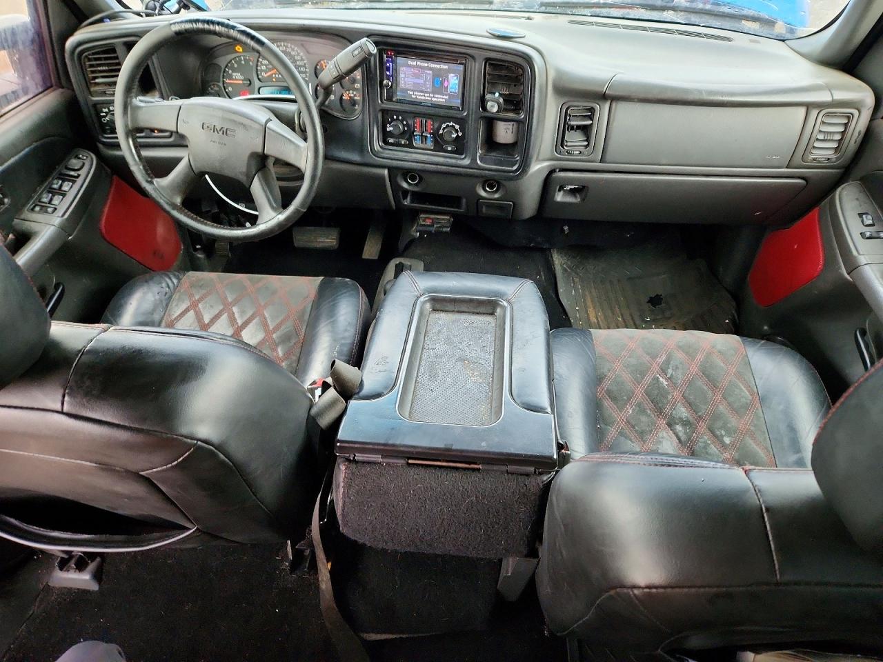 2007 Gmc Sierra K2500 Heavy Duty Blue vin: 1GTHK23D77F129691