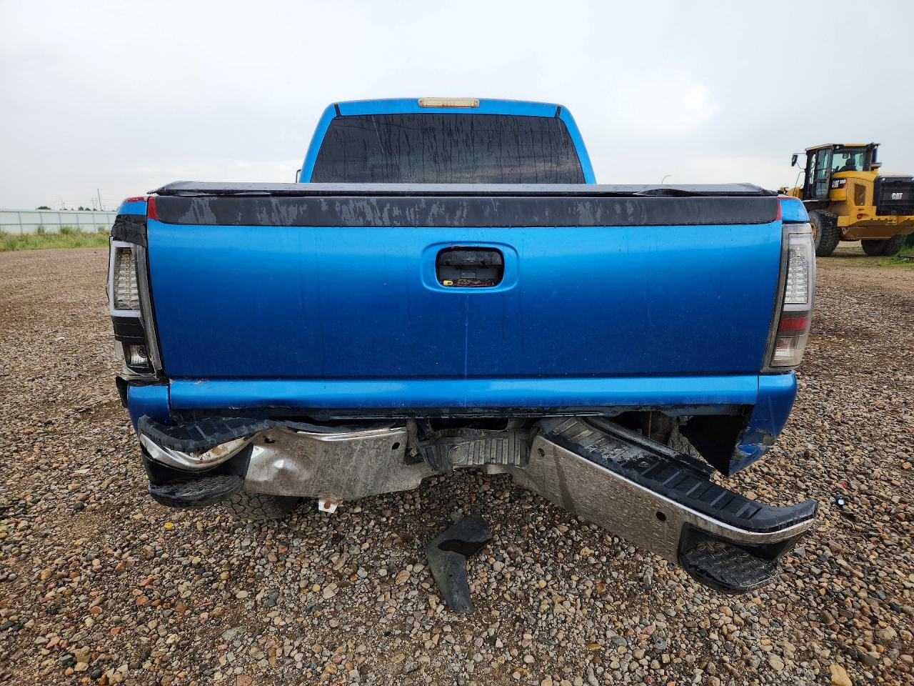 2007 Gmc Sierra K2500 Heavy Duty Blue vin: 1GTHK23D77F129691
