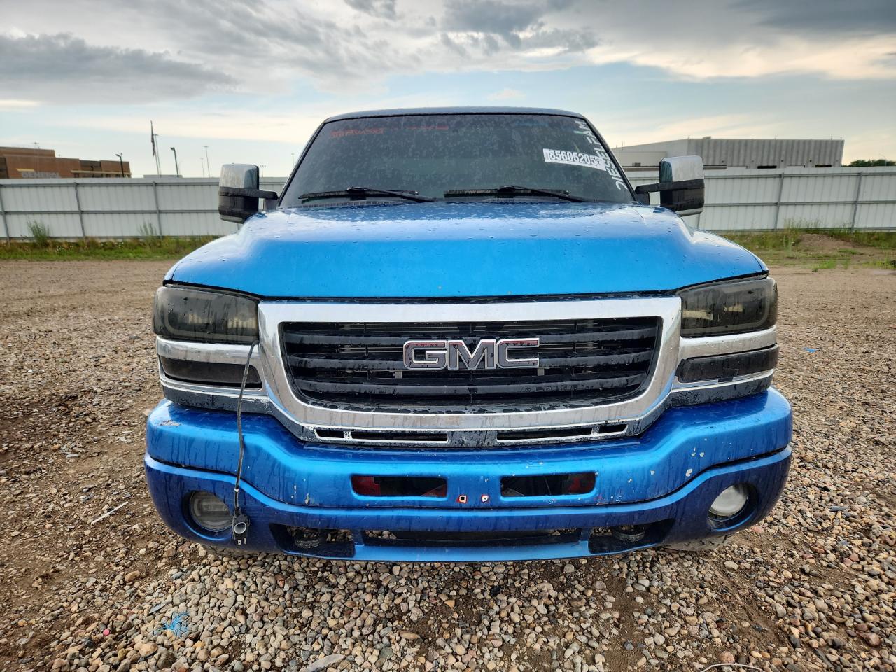 2007 Gmc Sierra K2500 Heavy Duty Blue vin: 1GTHK23D77F129691 Damage: Hood, Chipped, 10 Or More