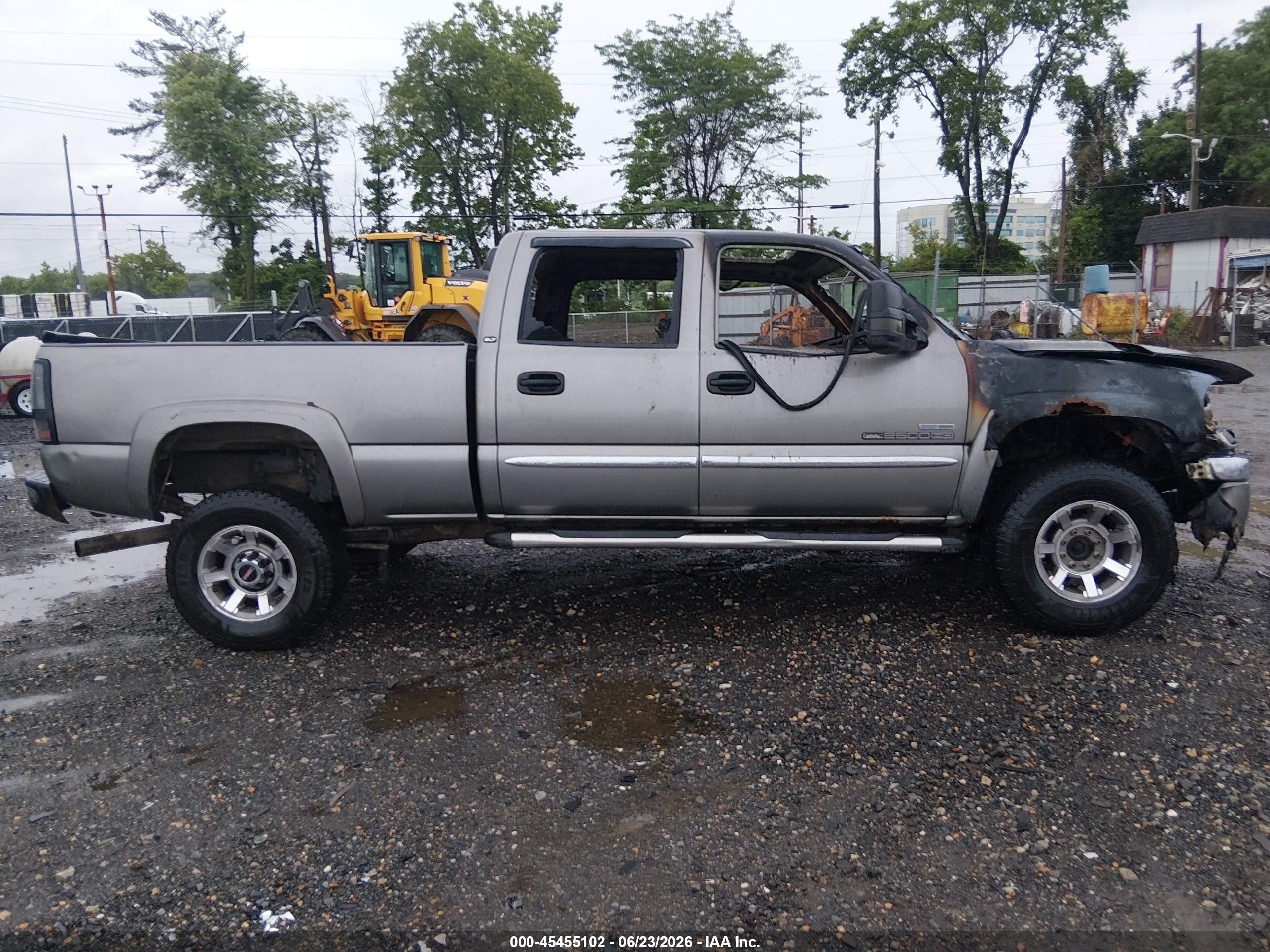 2006 Gmc Sierra 2500hd Slt Gray vin: 1GTHK23D96F251614