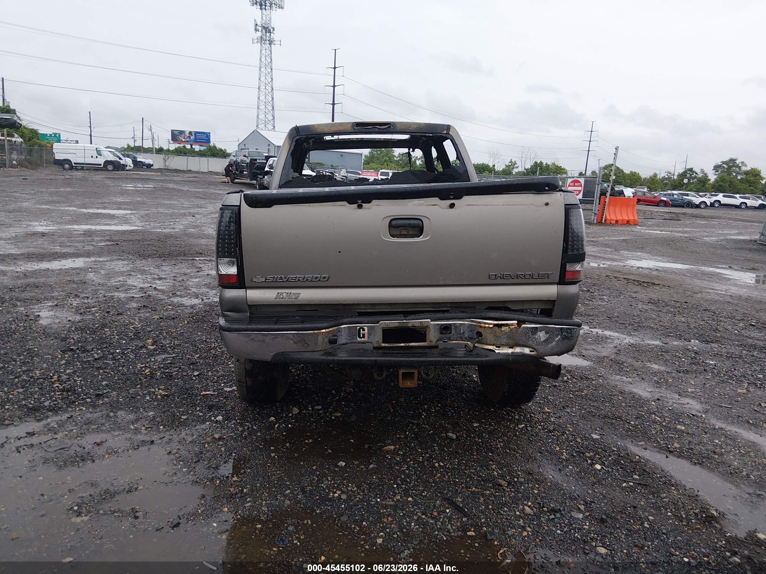 2006 Gmc Sierra 2500hd Slt Gray vin: 1GTHK23D96F251614