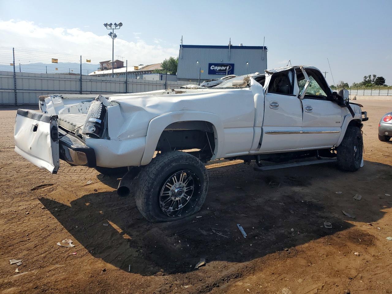 2007 Gmc Sierra K2500 Heavy Duty White vin: 1GTHK23D97F180531