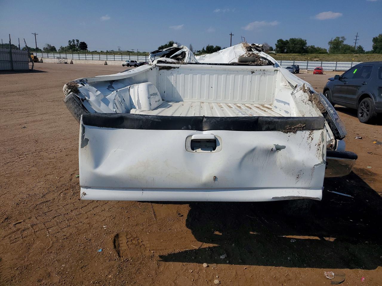 2007 Gmc Sierra K2500 Heavy Duty White vin: 1GTHK23D97F180531