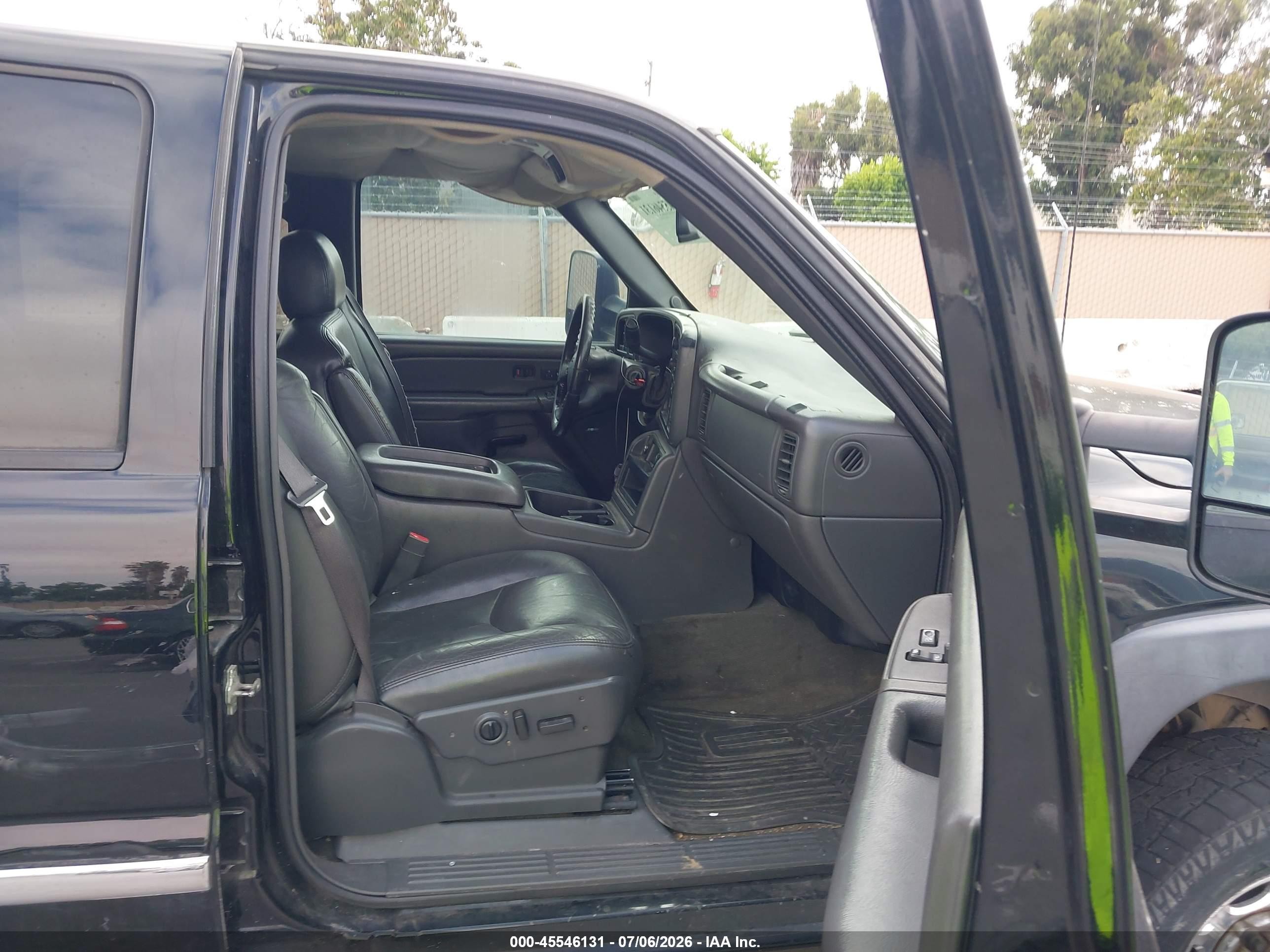 2006 Gmc Sierra 2500hd Slt Black vin: 1GTHK23DX6F174767