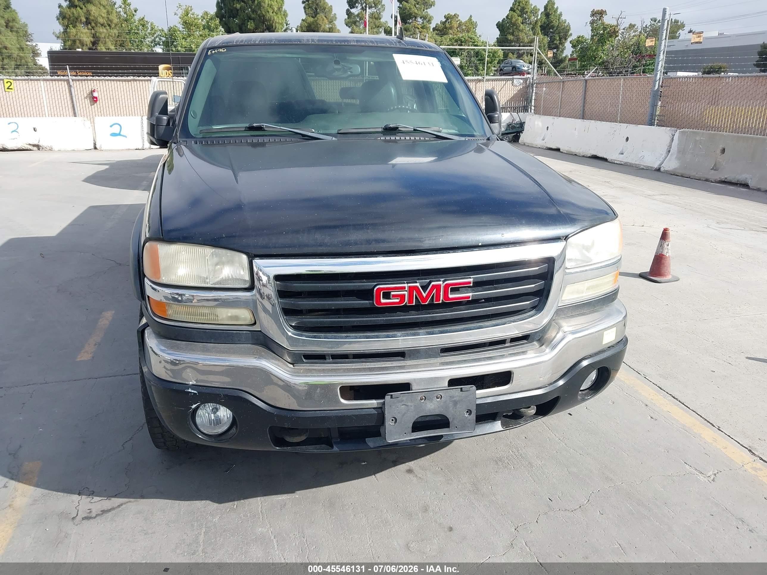 2006 Gmc Sierra 2500hd Slt Black vin: 1GTHK23DX6F174767