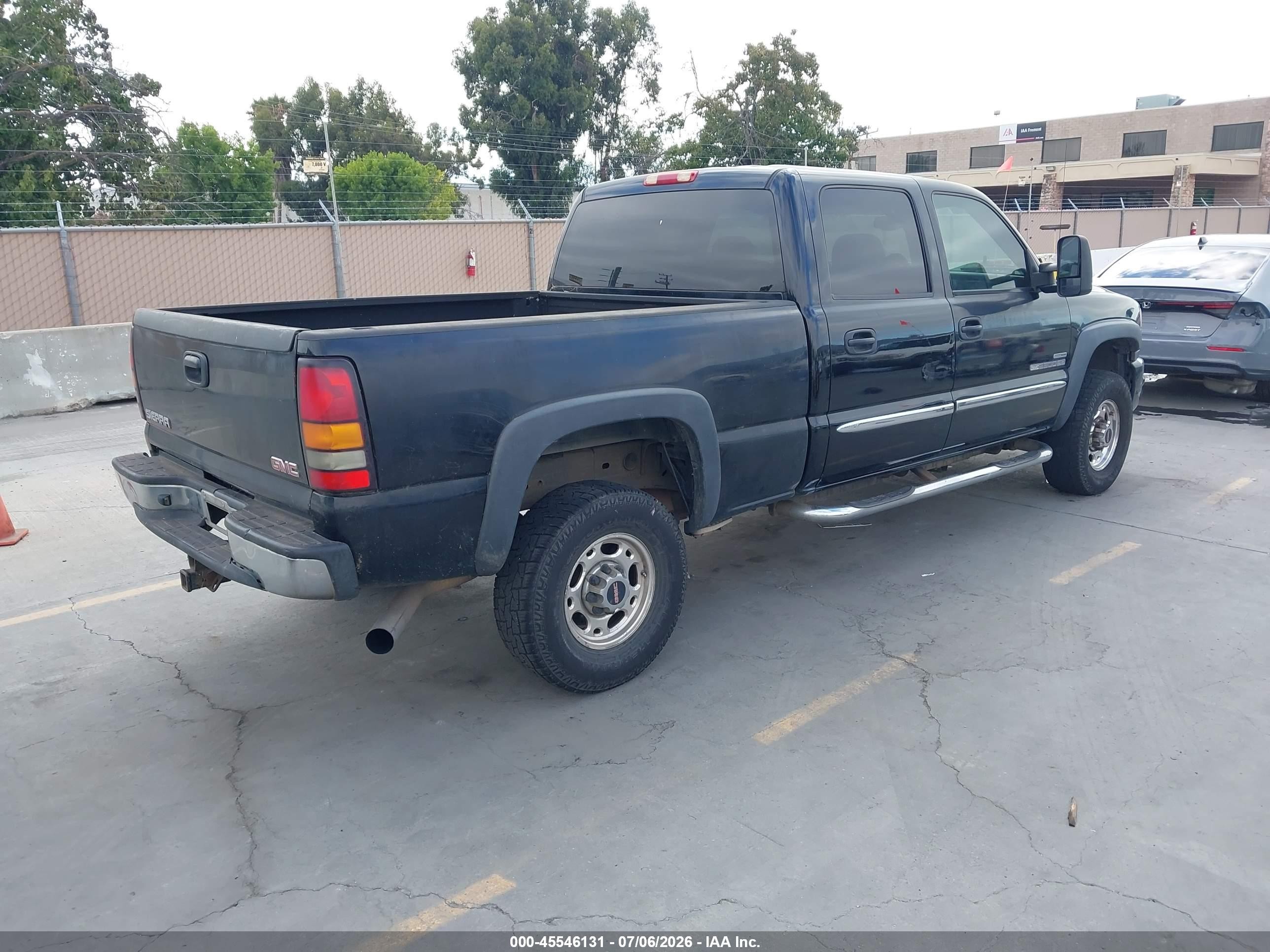 2006 Gmc Sierra 2500hd Slt Black vin: 1GTHK23DX6F174767