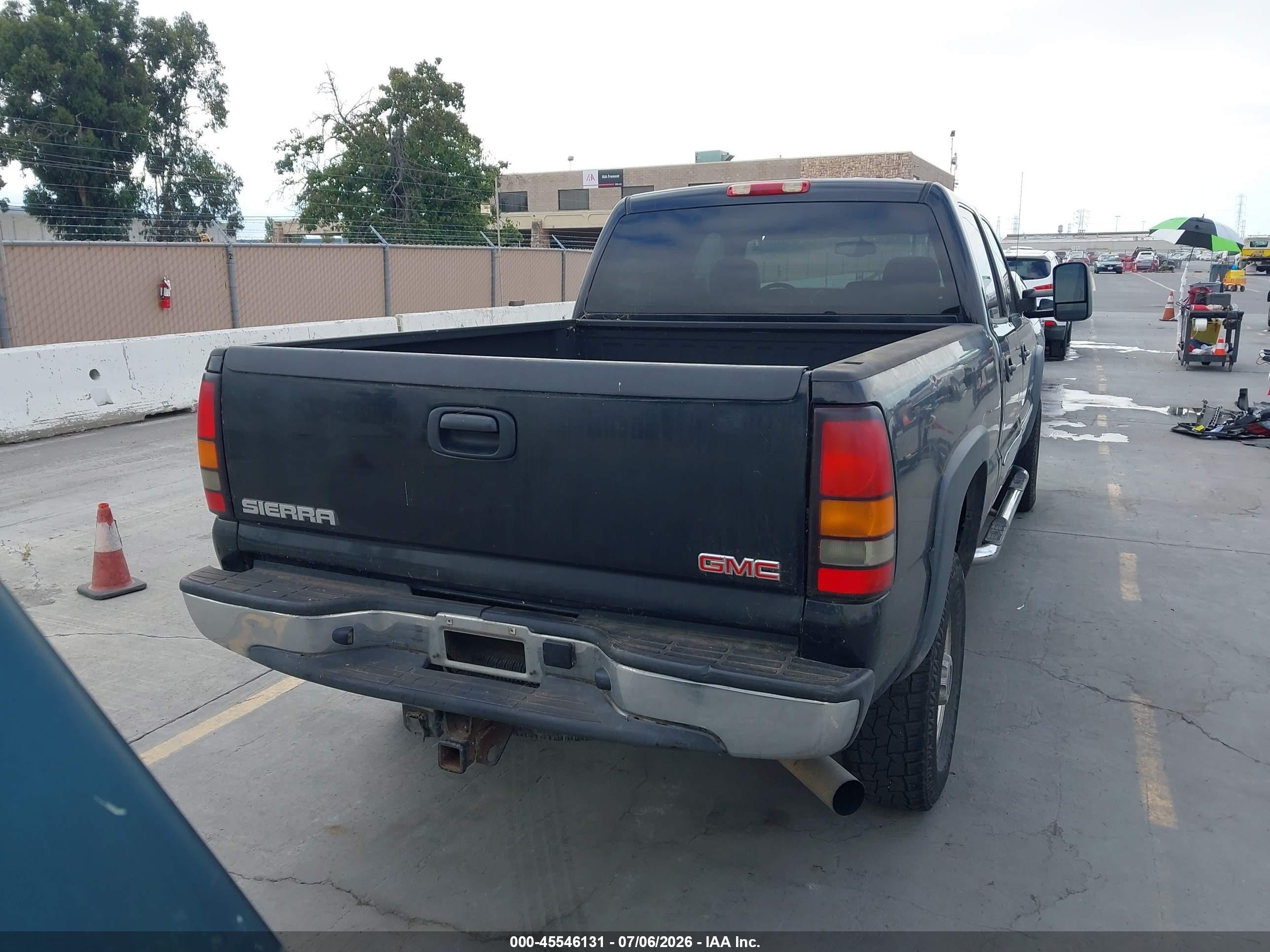 2006 Gmc Sierra 2500hd Slt Black vin: 1GTHK23DX6F174767