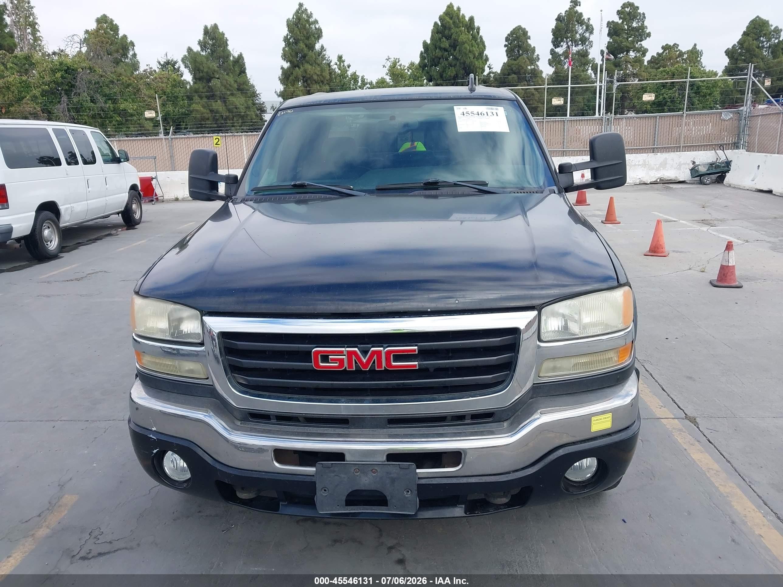 2006 Gmc Sierra 2500hd Slt Black vin: 1GTHK23DX6F174767