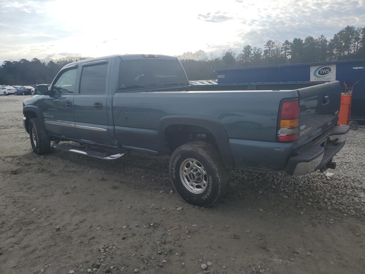 2007 Gmc Sierra K2500 Heavy Duty Green vin: 1GTHK23DX7F103103