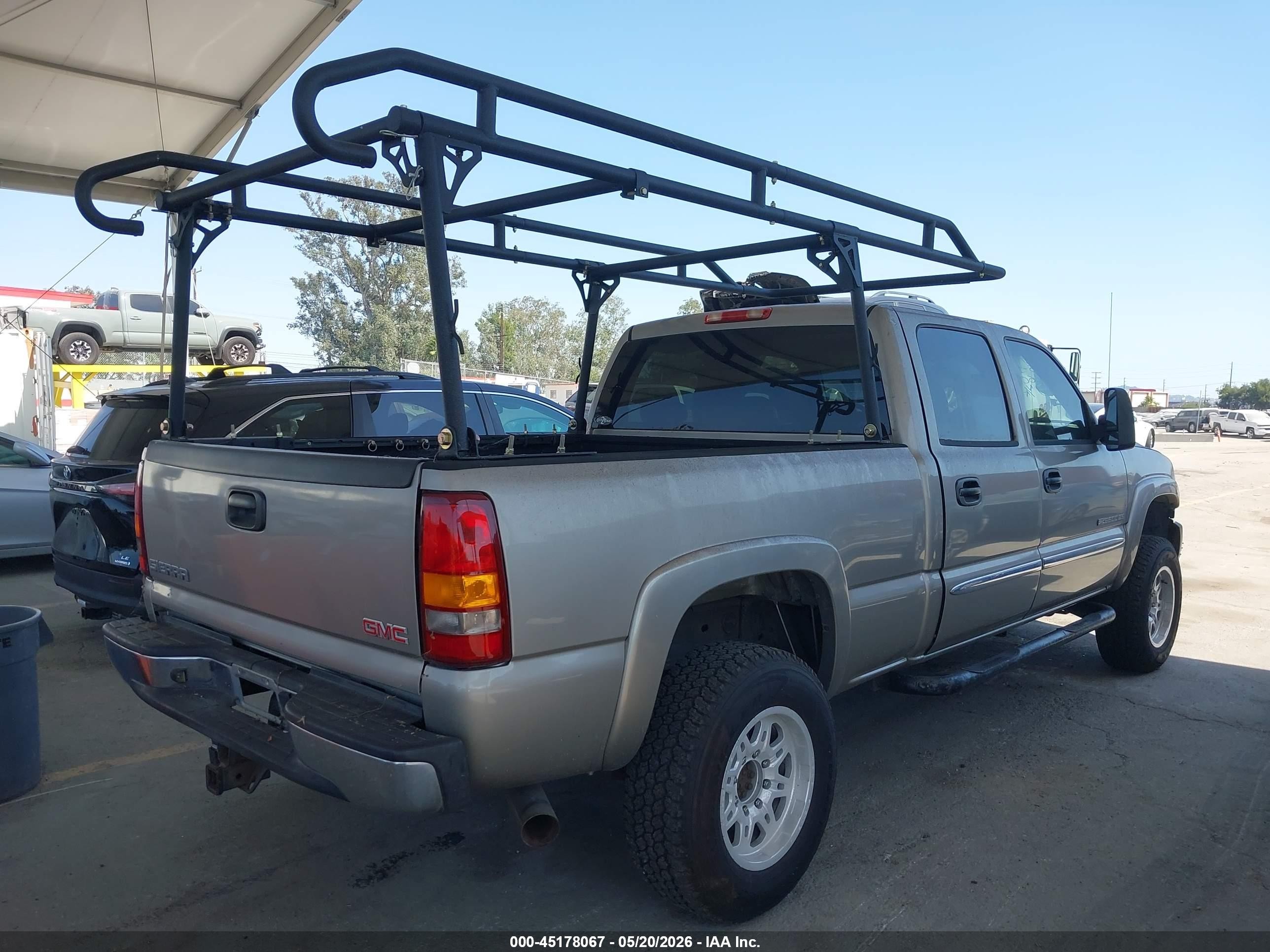 2003 Gmc Sierra 2500hd Slt Gray vin: 1GTHK23G73F245476