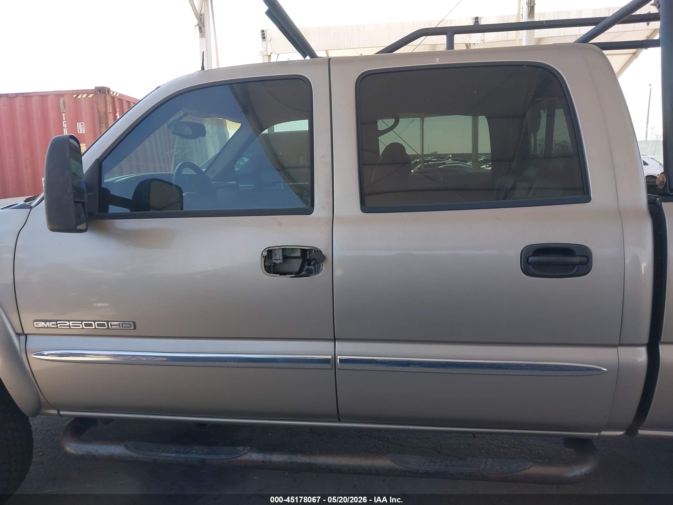 2003 Gmc Sierra 2500hd Slt Gray vin: 1GTHK23G73F245476