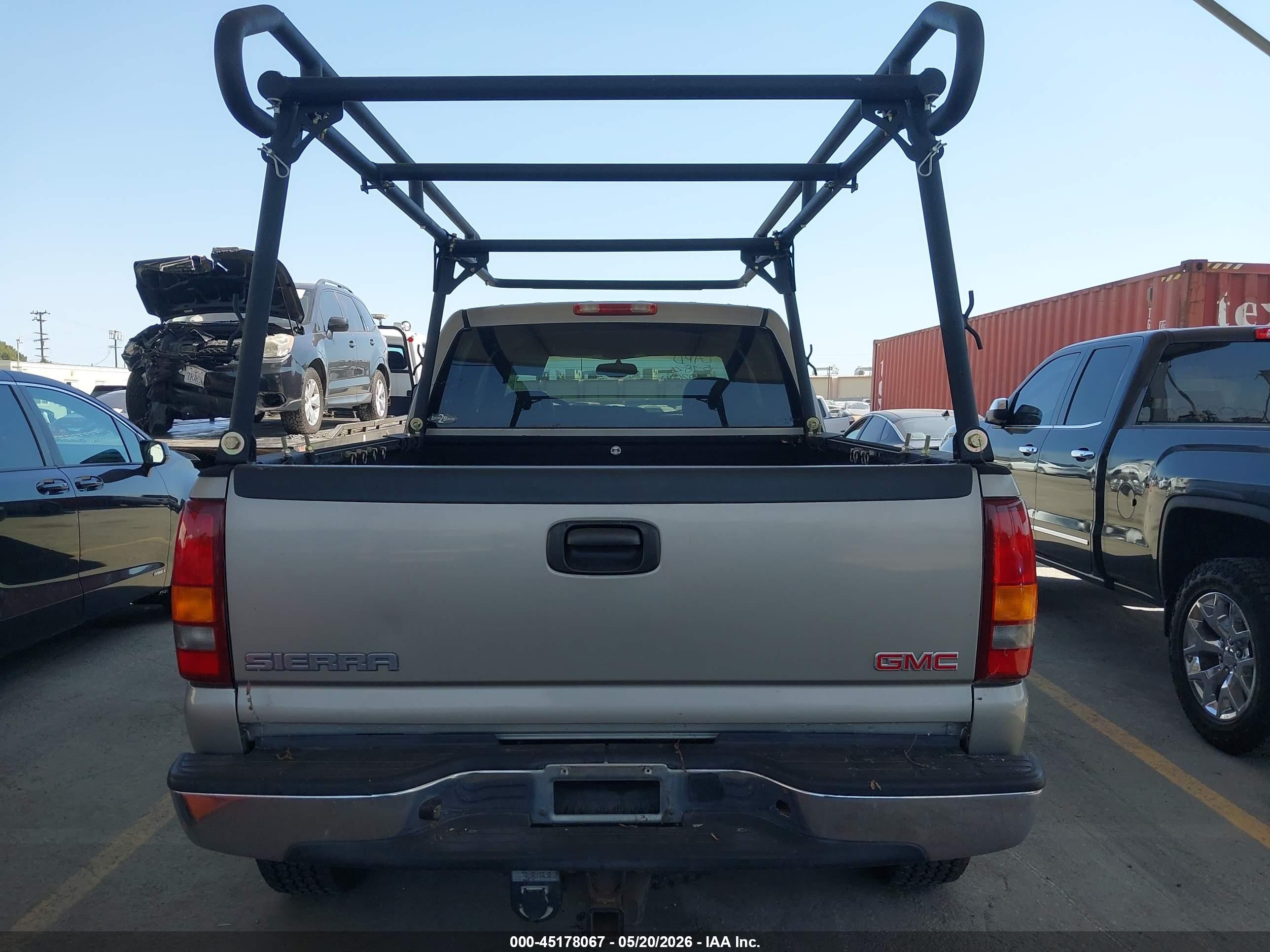 2003 Gmc Sierra 2500hd Slt Gray vin: 1GTHK23G73F245476