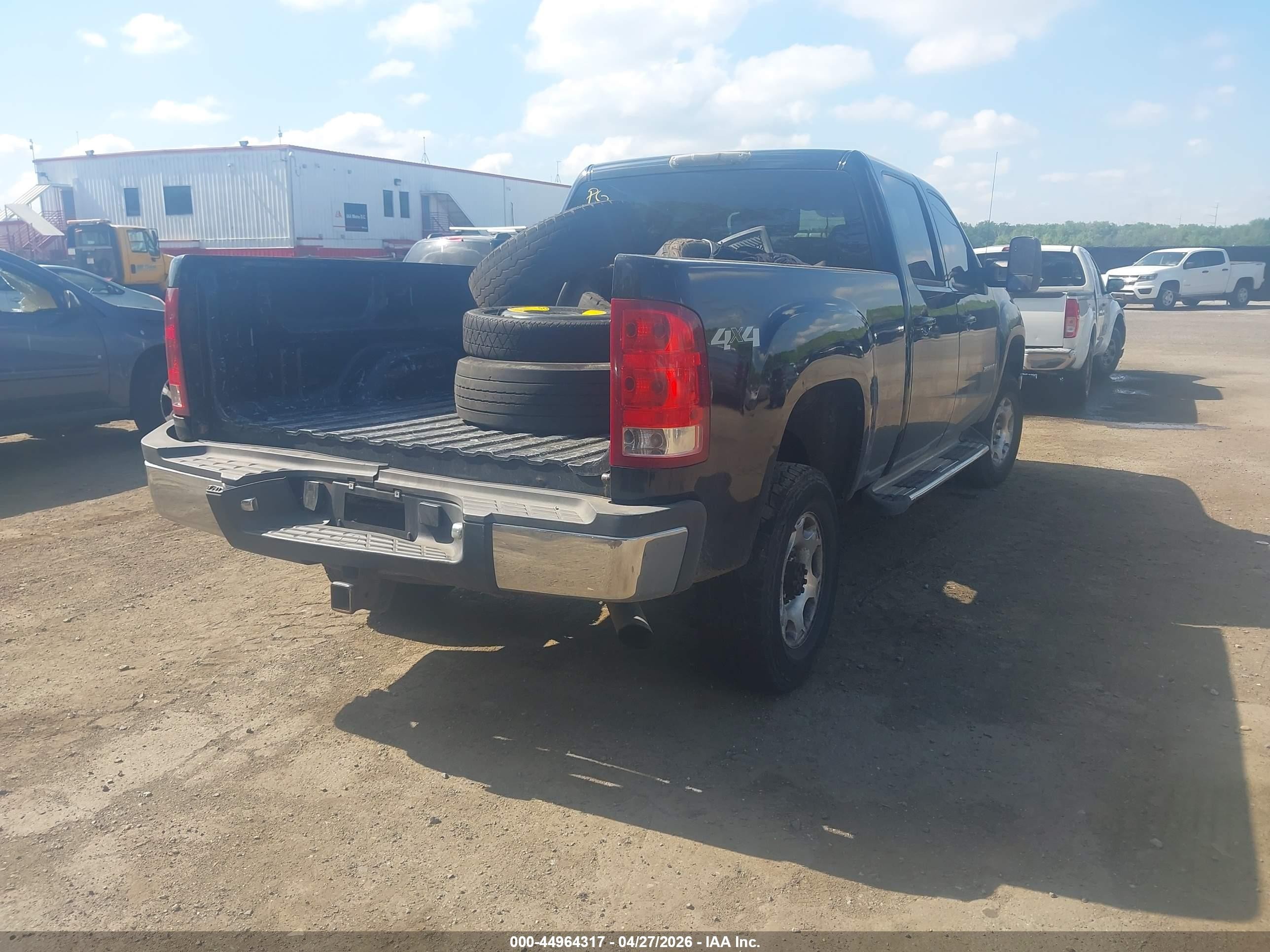 2007 Gmc Sierra 2500hd Slt Black vin: 1GTHK23K27F531004