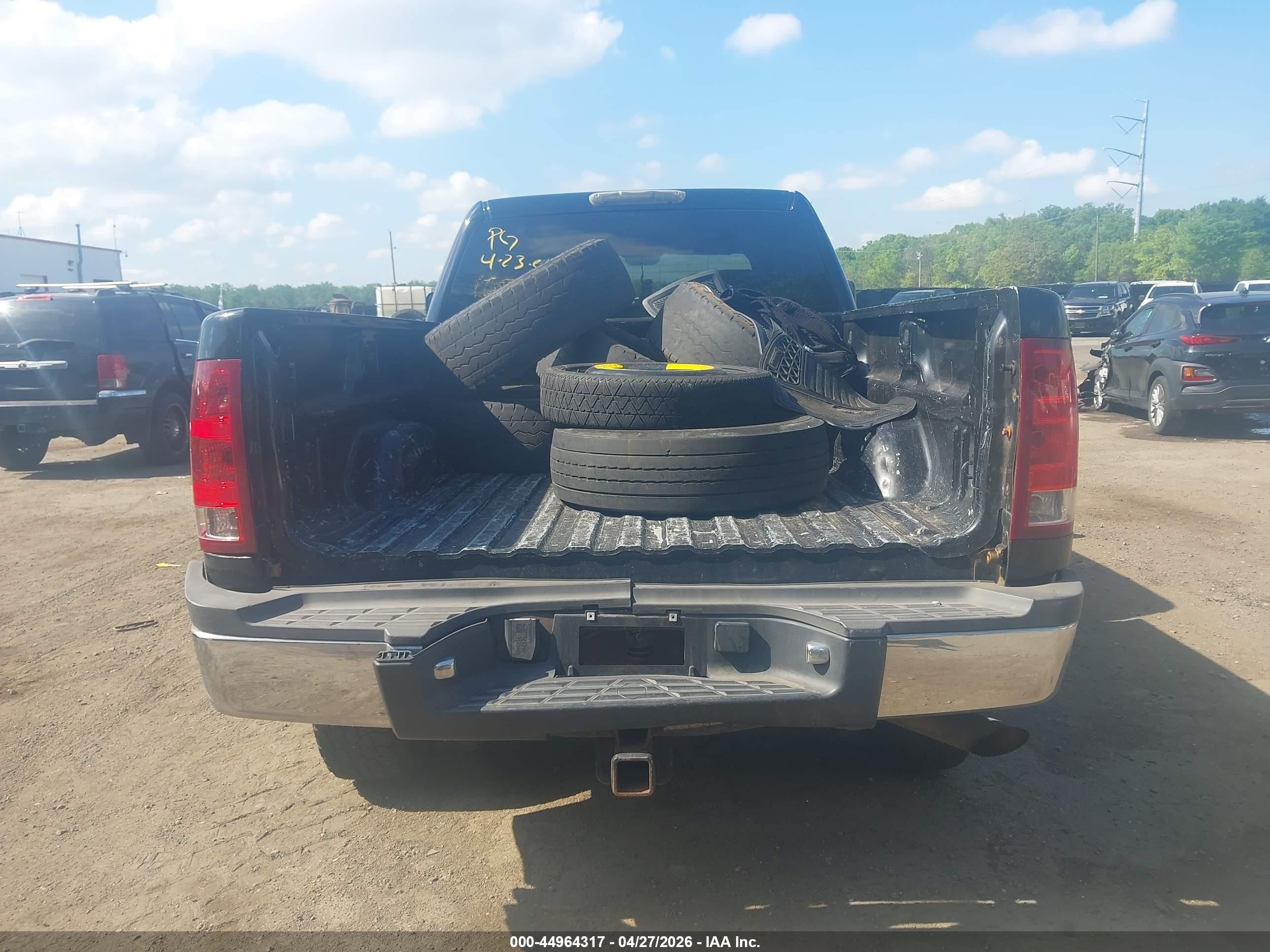 2007 Gmc Sierra 2500hd Slt Black vin: 1GTHK23K27F531004