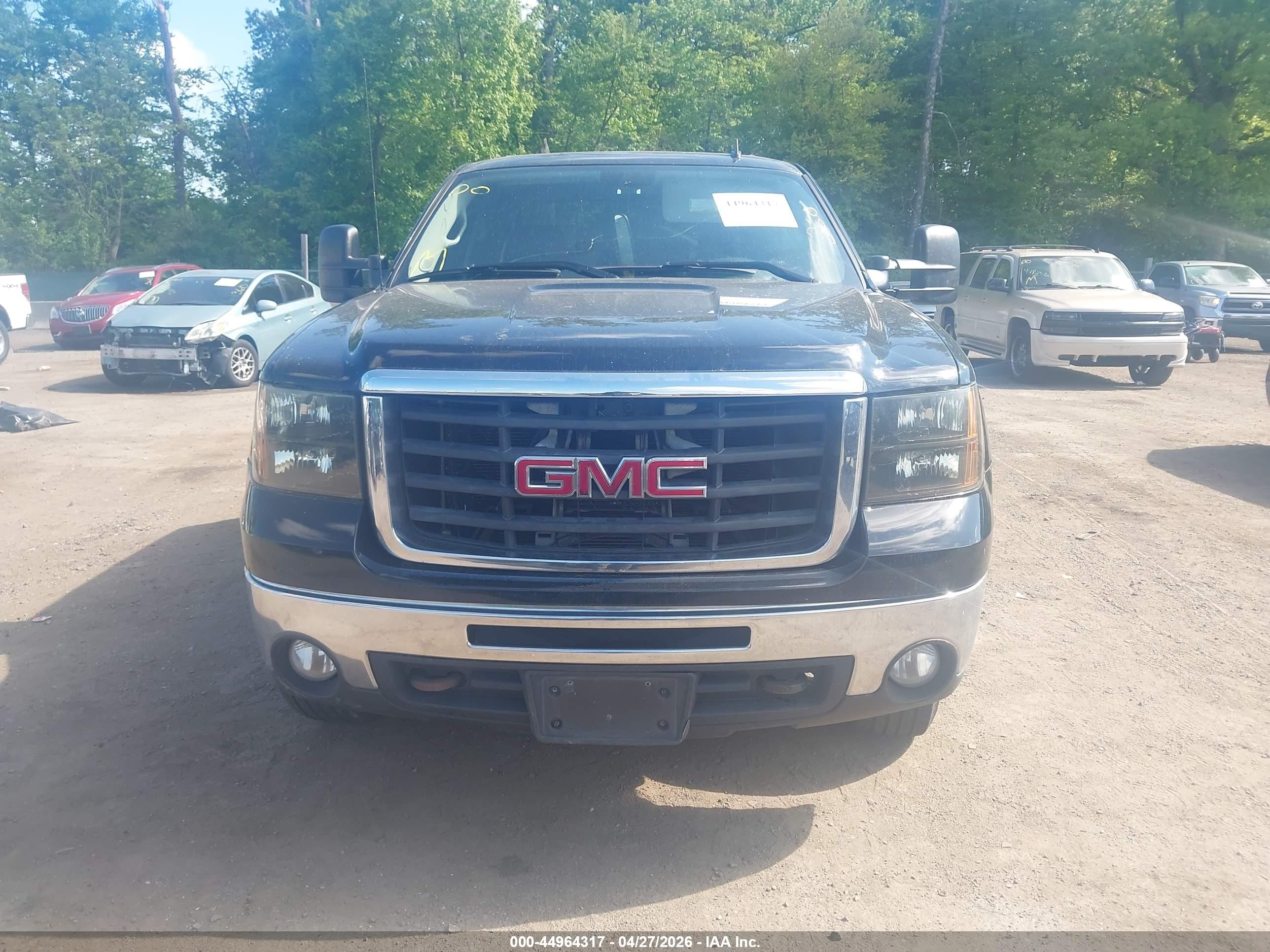 2007 Gmc Sierra 2500hd Slt Black vin: 1GTHK23K27F531004